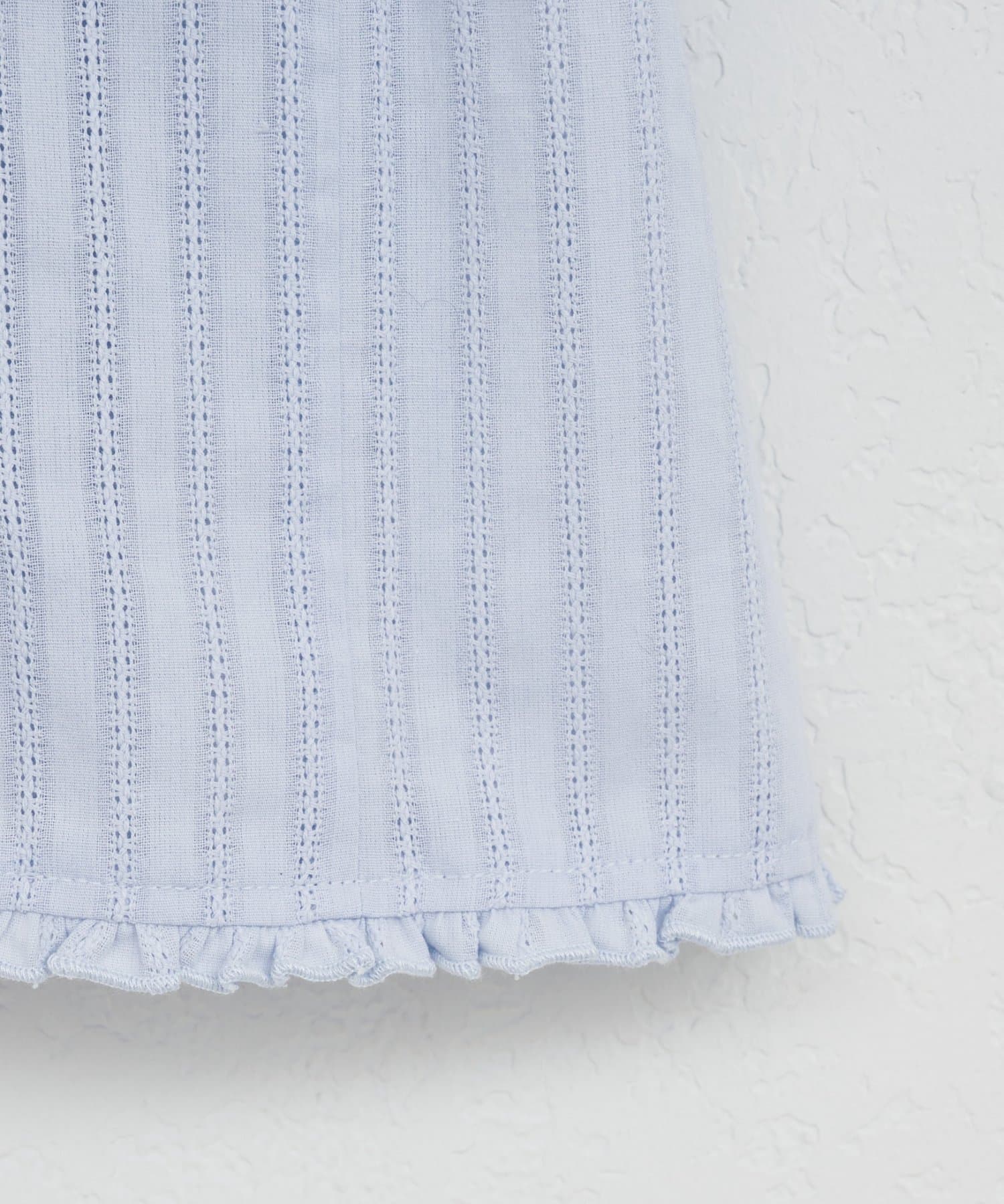 DISCOAT(ディスコート) 【umm.】フリル半袖ブラウス