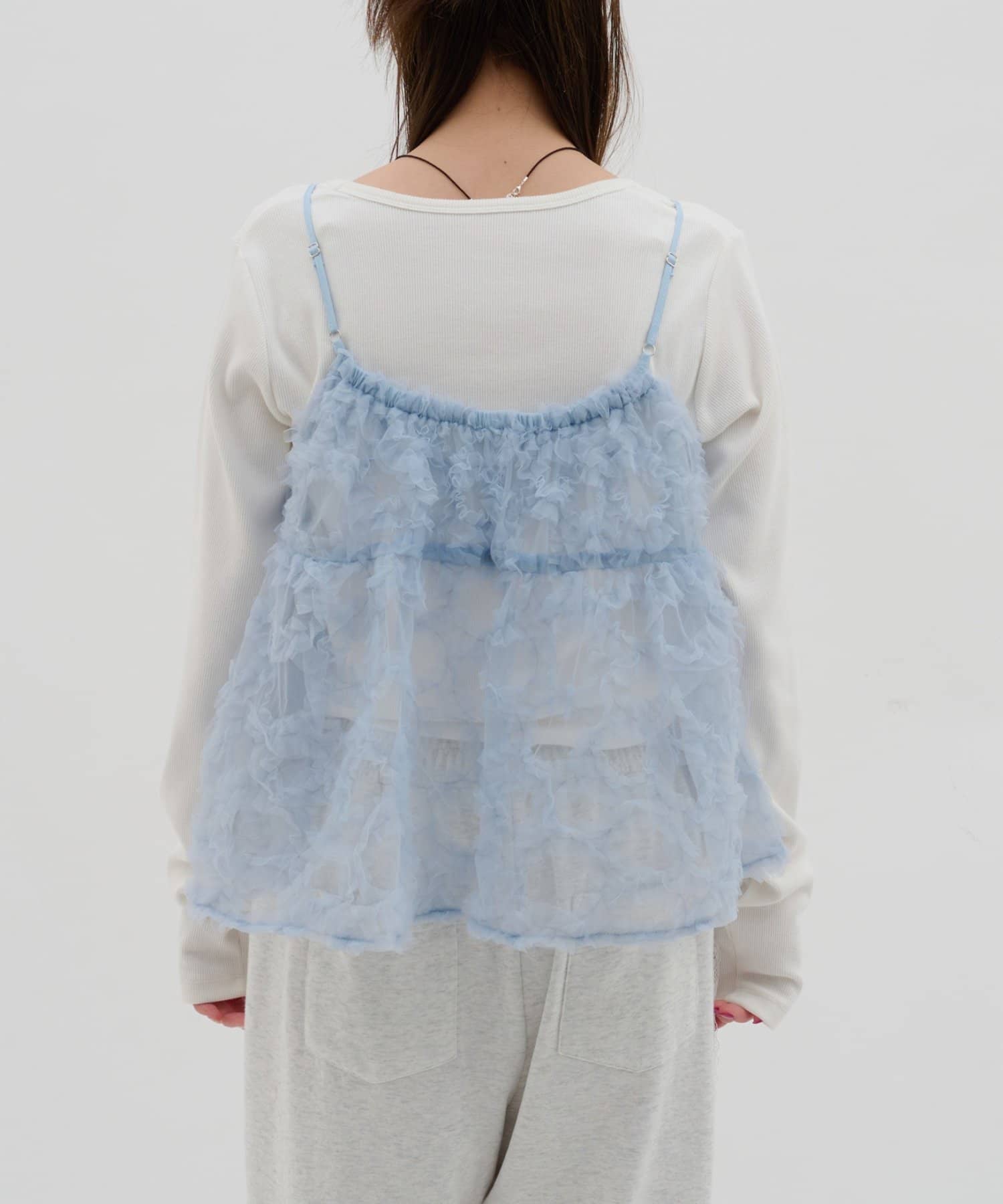 DISCOAT(ディスコート) 【umm.】立体レースキャミ