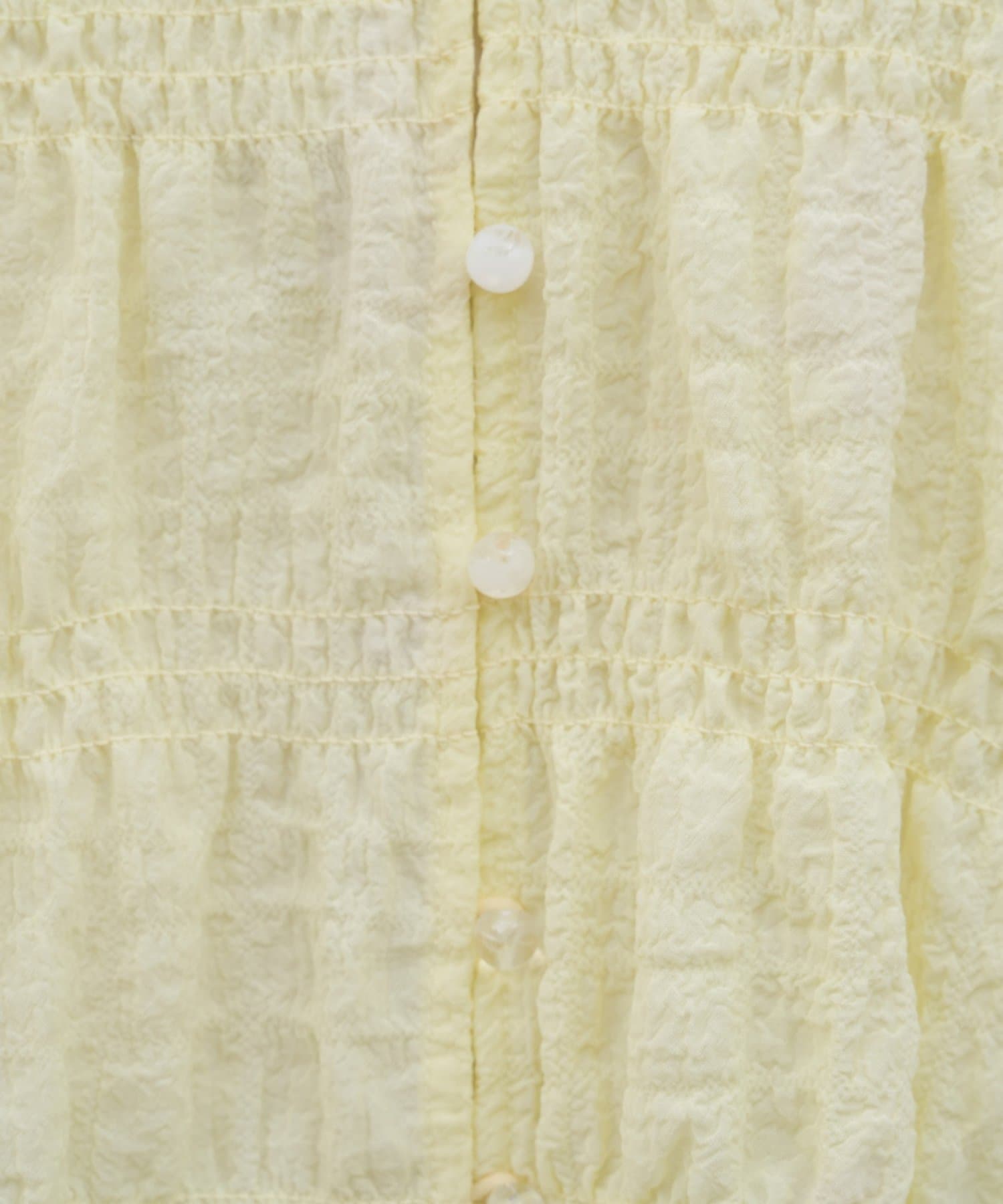 DISCOAT(ディスコート) 【umm.】バルーンジャガードブラウス