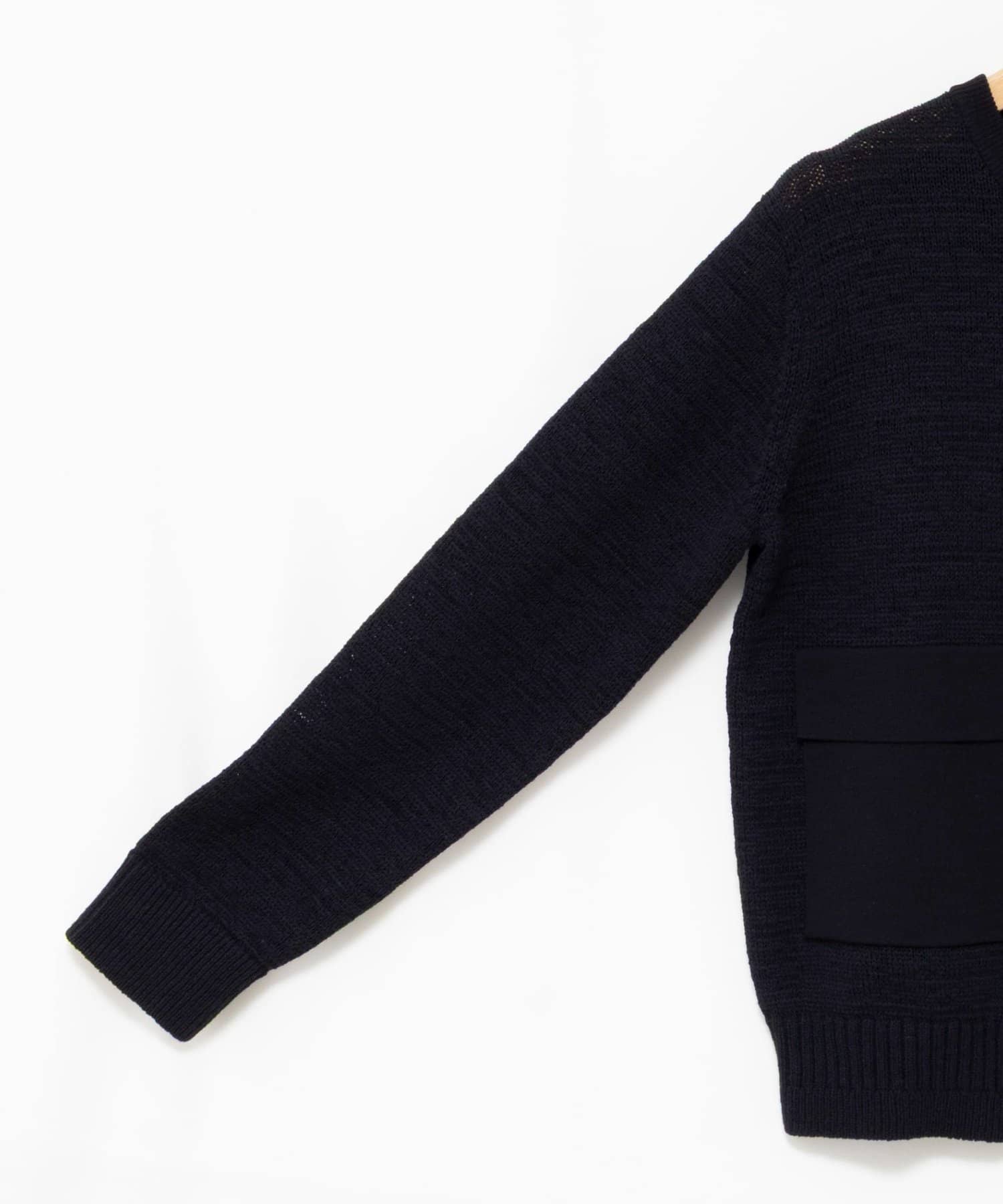 NOLLEY'S(ノーリーズ) 《手洗い可能》テープヤーンZIP UPカーディガン