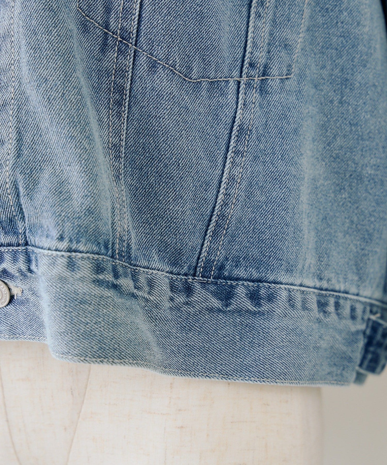 NICE CLAUP / OLIVE des OLIVE OUTLET(ナイスクラップ  / オリーブ デ オリーブ アウトレット) 【RMAF】レース取り外し可能！BIG衿Gジャン