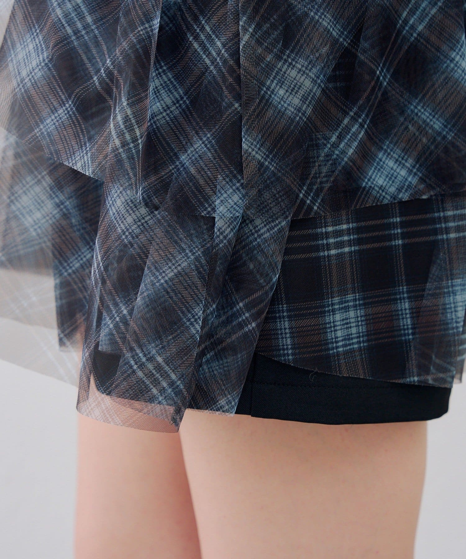 NICE CLAUP / OLIVE des OLIVE OUTLET(ナイスクラップ  / オリーブ デ オリーブ アウトレット) 【RMAF】脇ギャザーチュニックワンピース