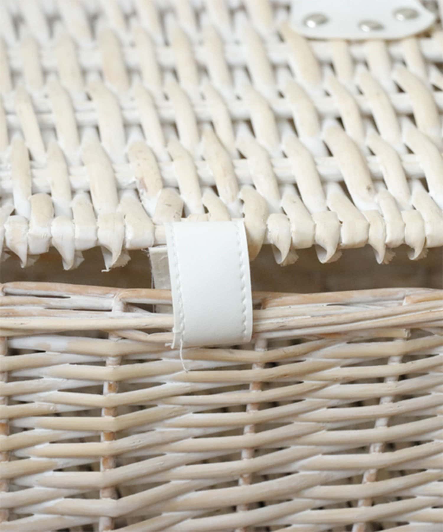 salut!(サリュ) 《WEB限定再入荷》ホワイトトランクバスケット