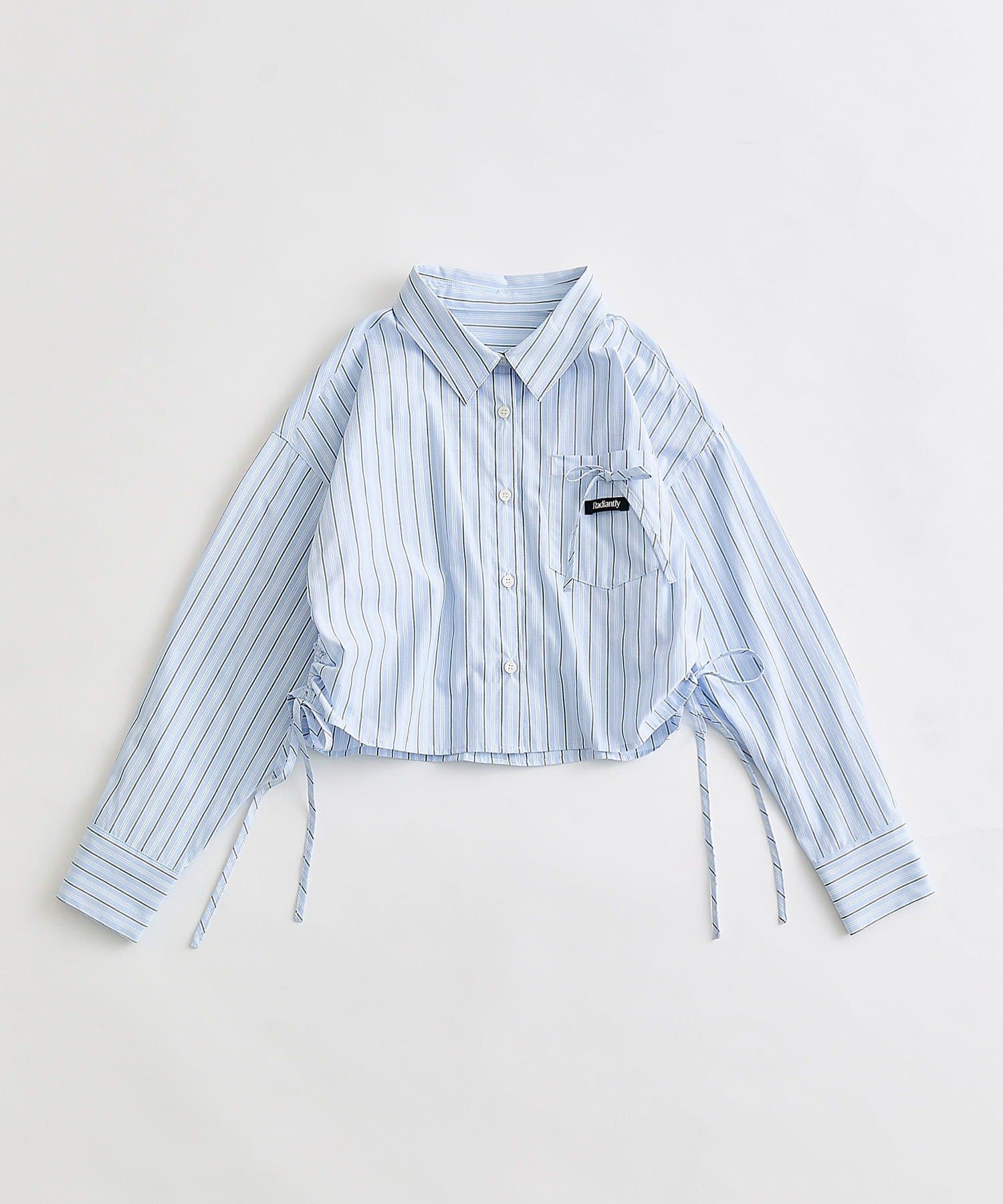 OLIVE des OLIVE(オリーブ デ オリーブ) タグ付きショートシャツ