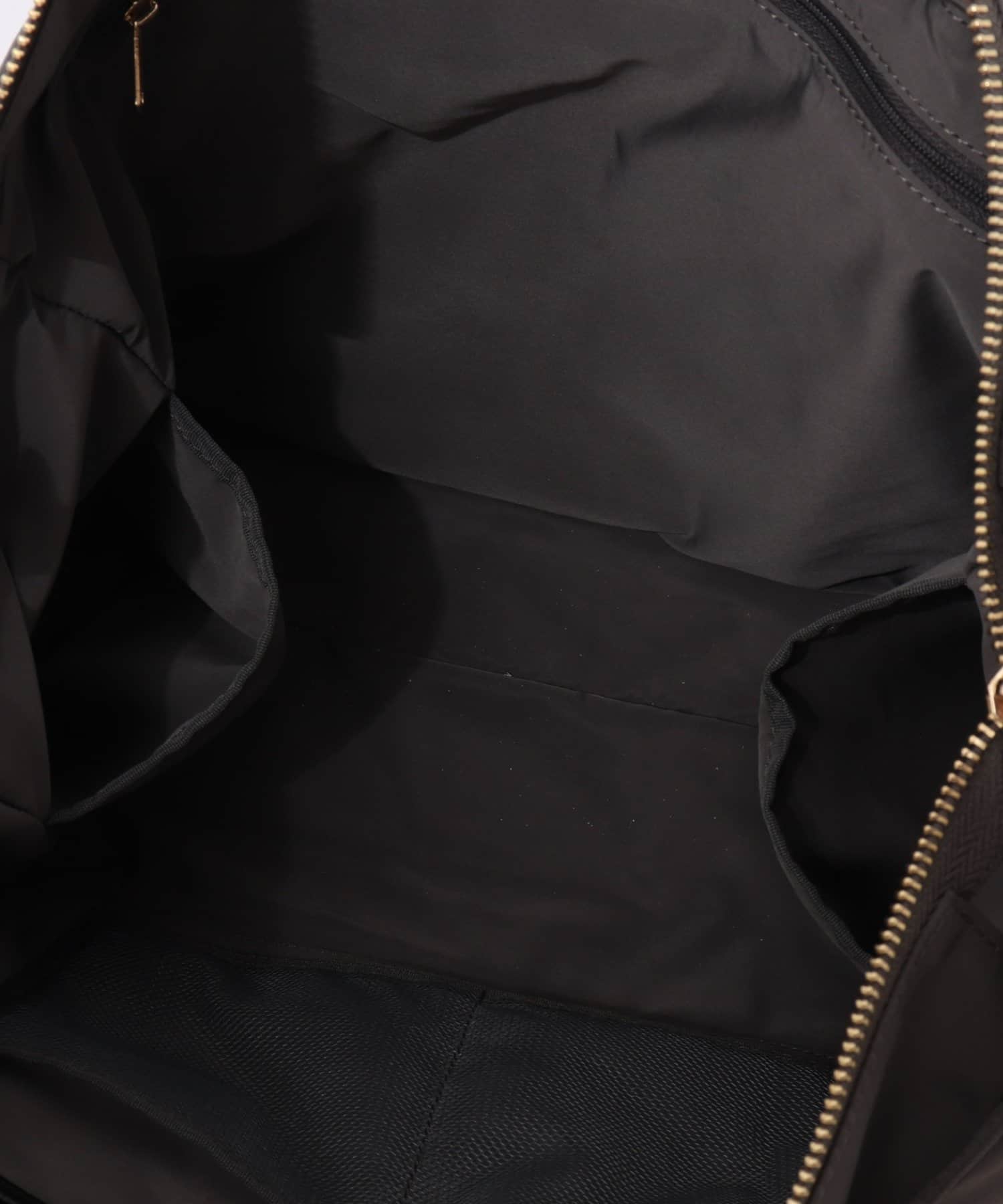 NOLLEY'S(ノーリーズ) 【nolnol/ノルノル】ナイロンフリルトートバッグ