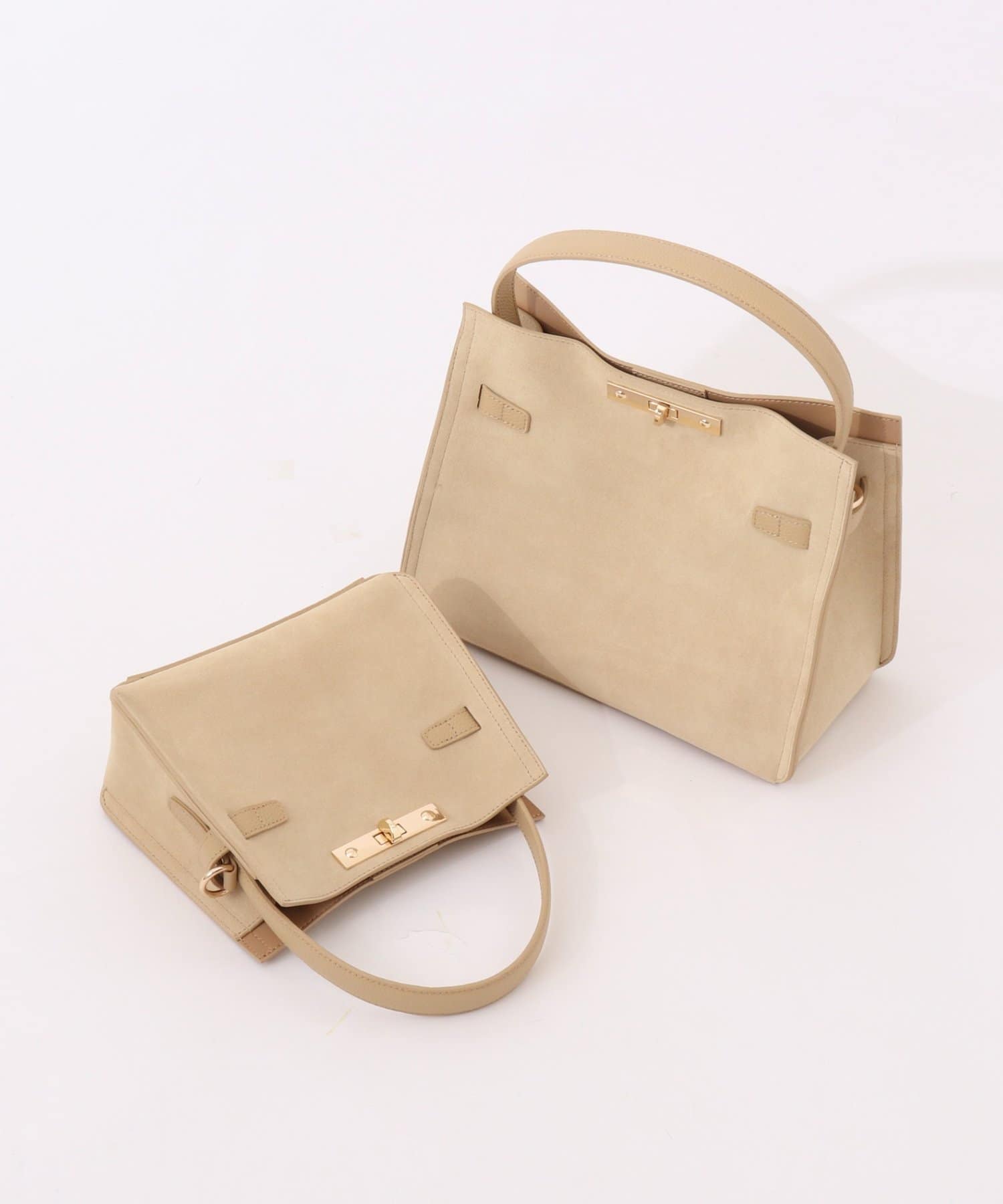 NOLLEY'S(ノーリーズ) HINERI　スエードバッグM