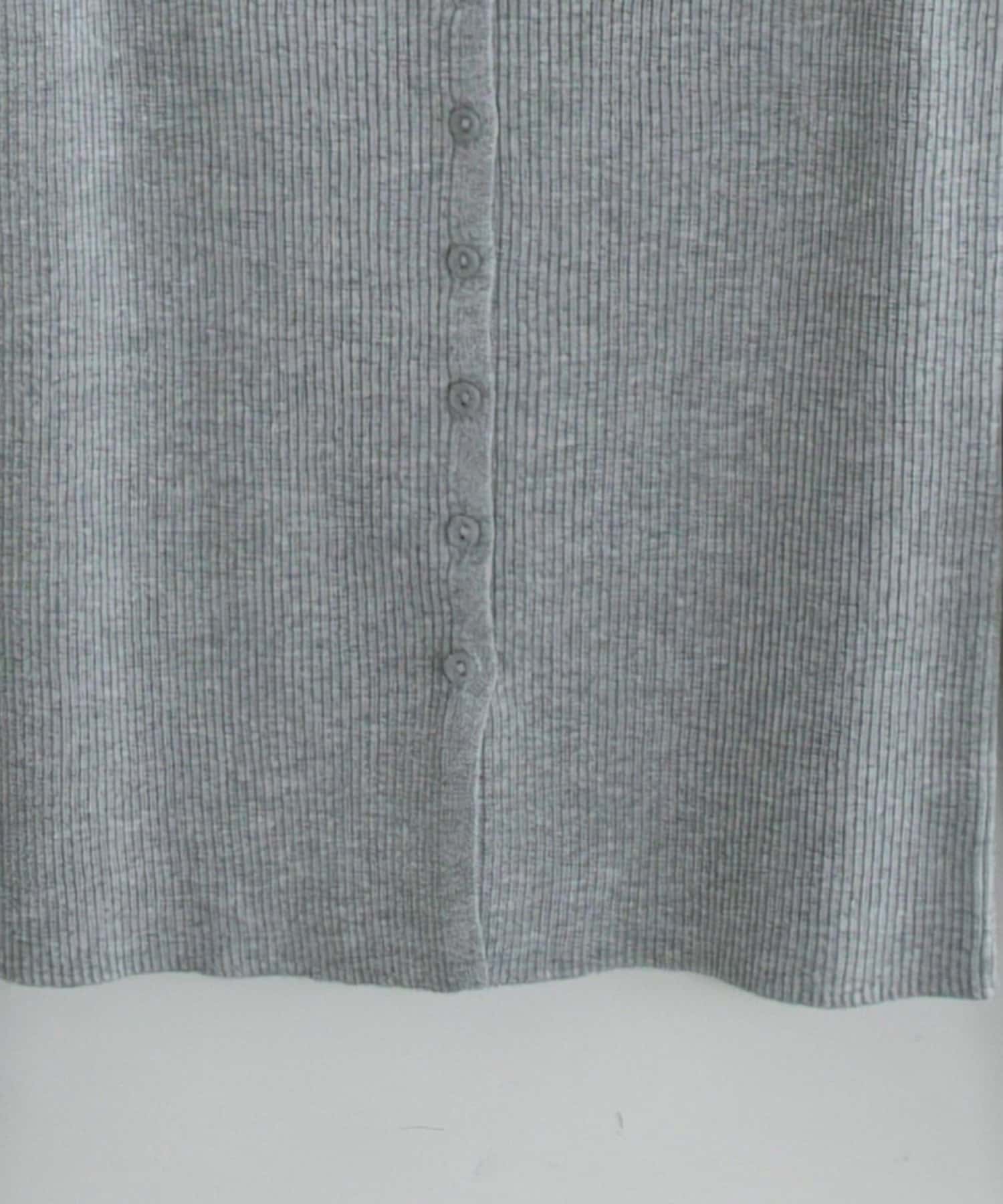 DISCOAT(ディスコート) 【umm.】衿フリルカーディガン