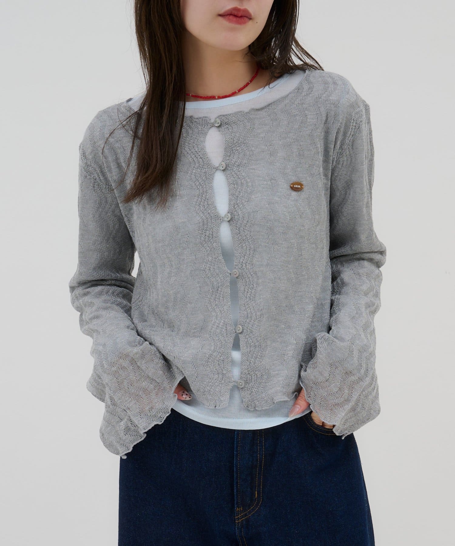 DISCOAT(ディスコート) 【umm.】シアーメローカーデ