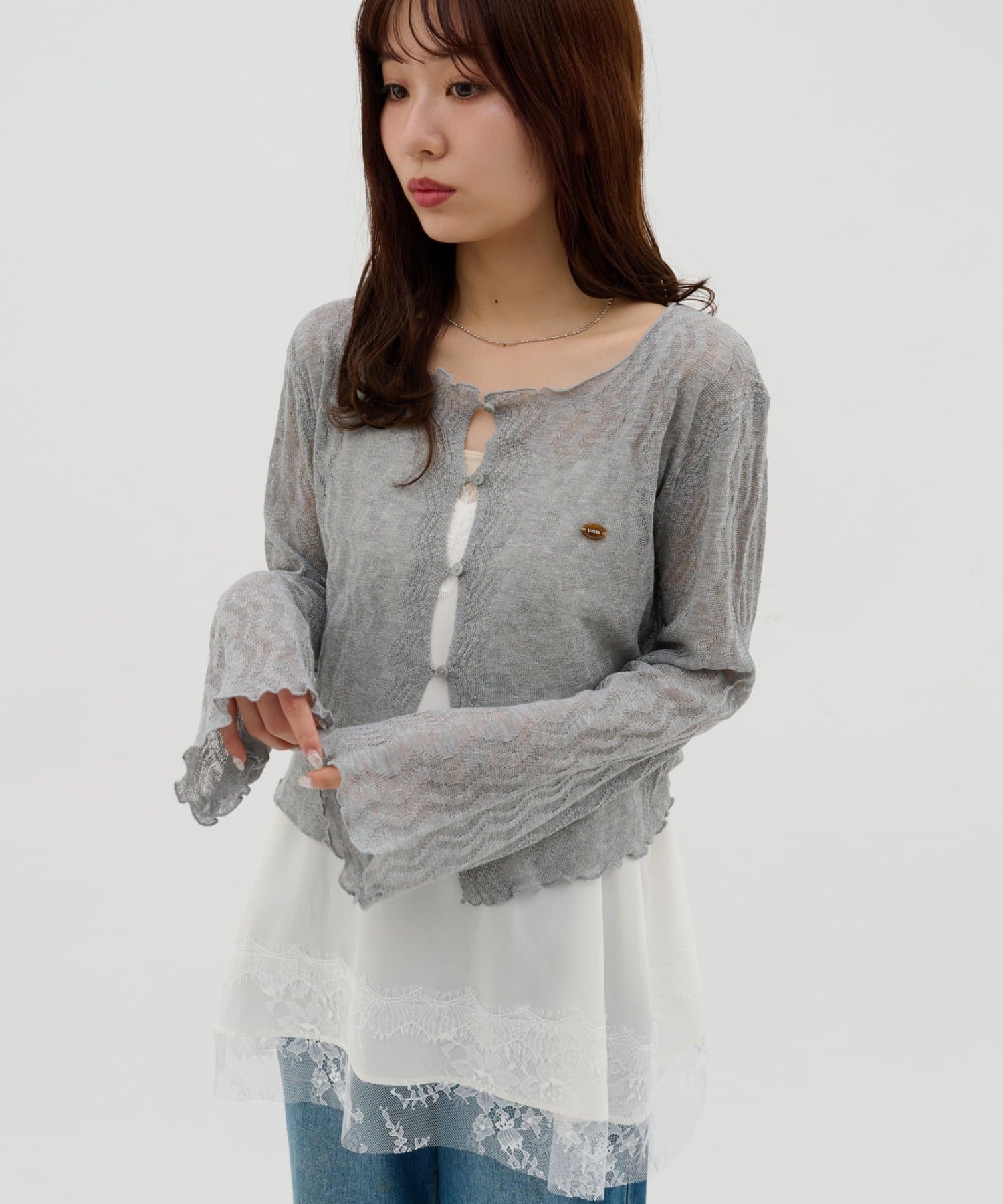 DISCOAT(ディスコート) 【umm.】シアーメローカーデ