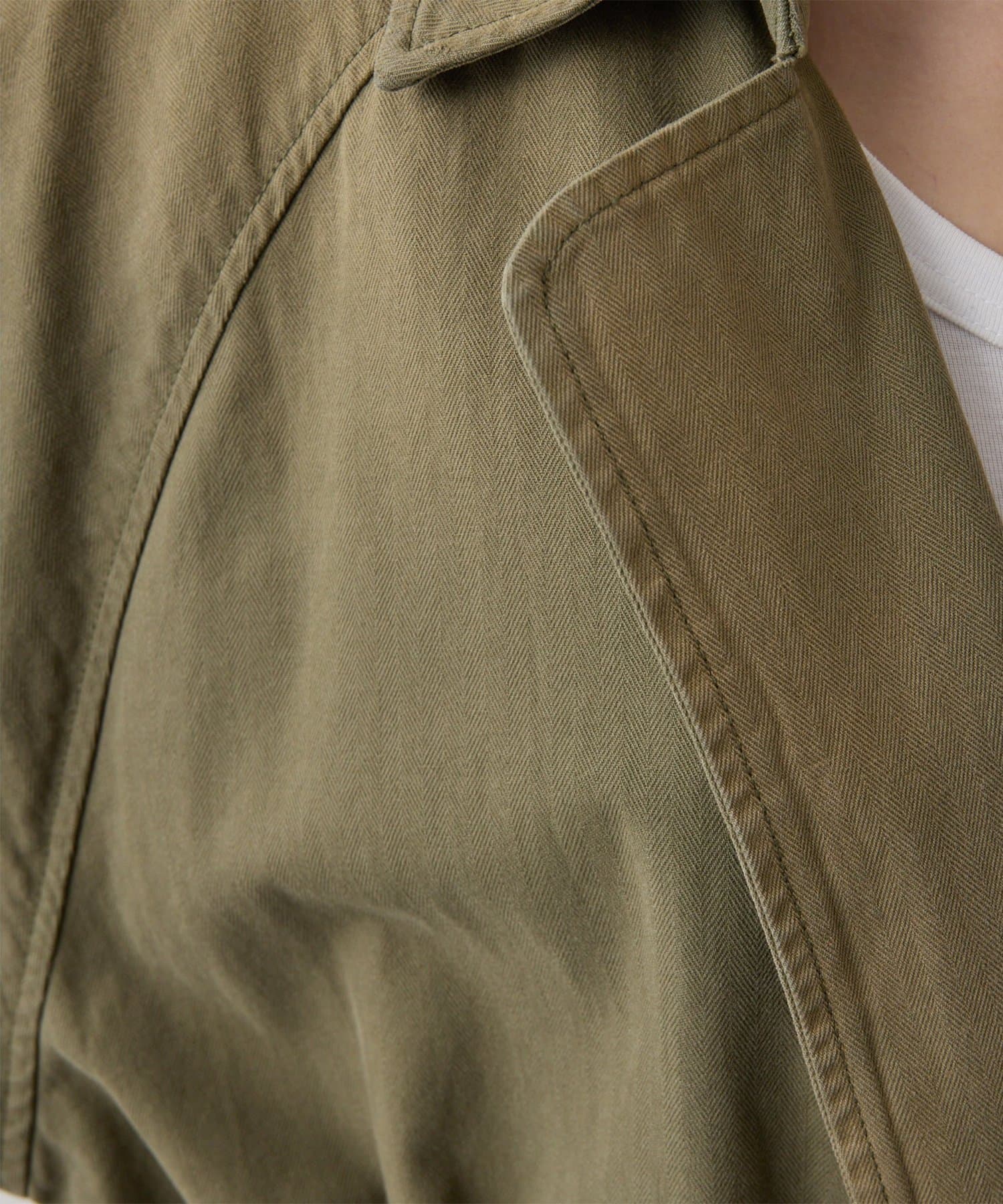 Whim Gazette(ウィム ガゼット) ミリタリーコート