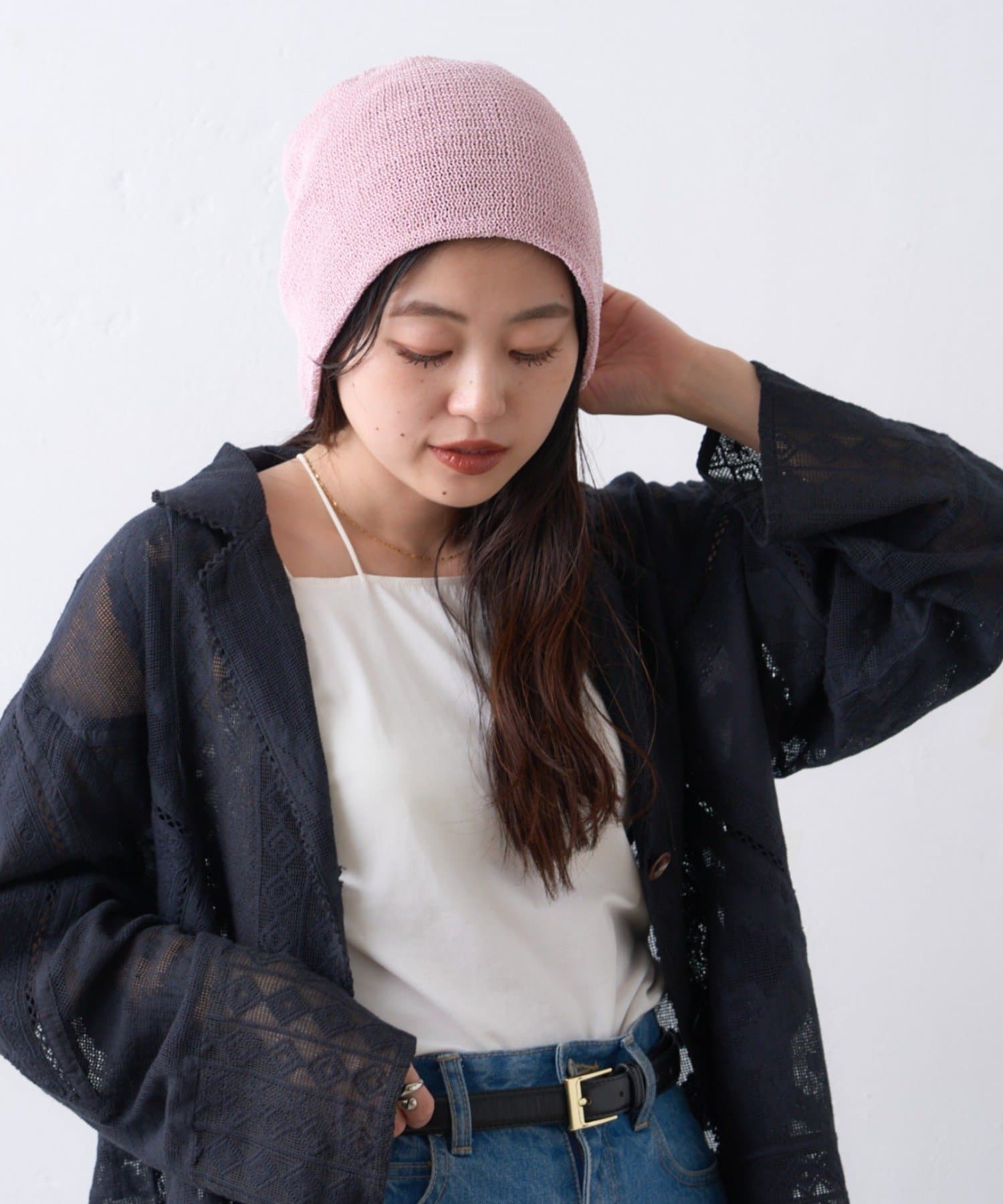 CIAOPANIC TYPY(チャオパニックティピー) 【プチプラ】ギャザーデザインビーニー