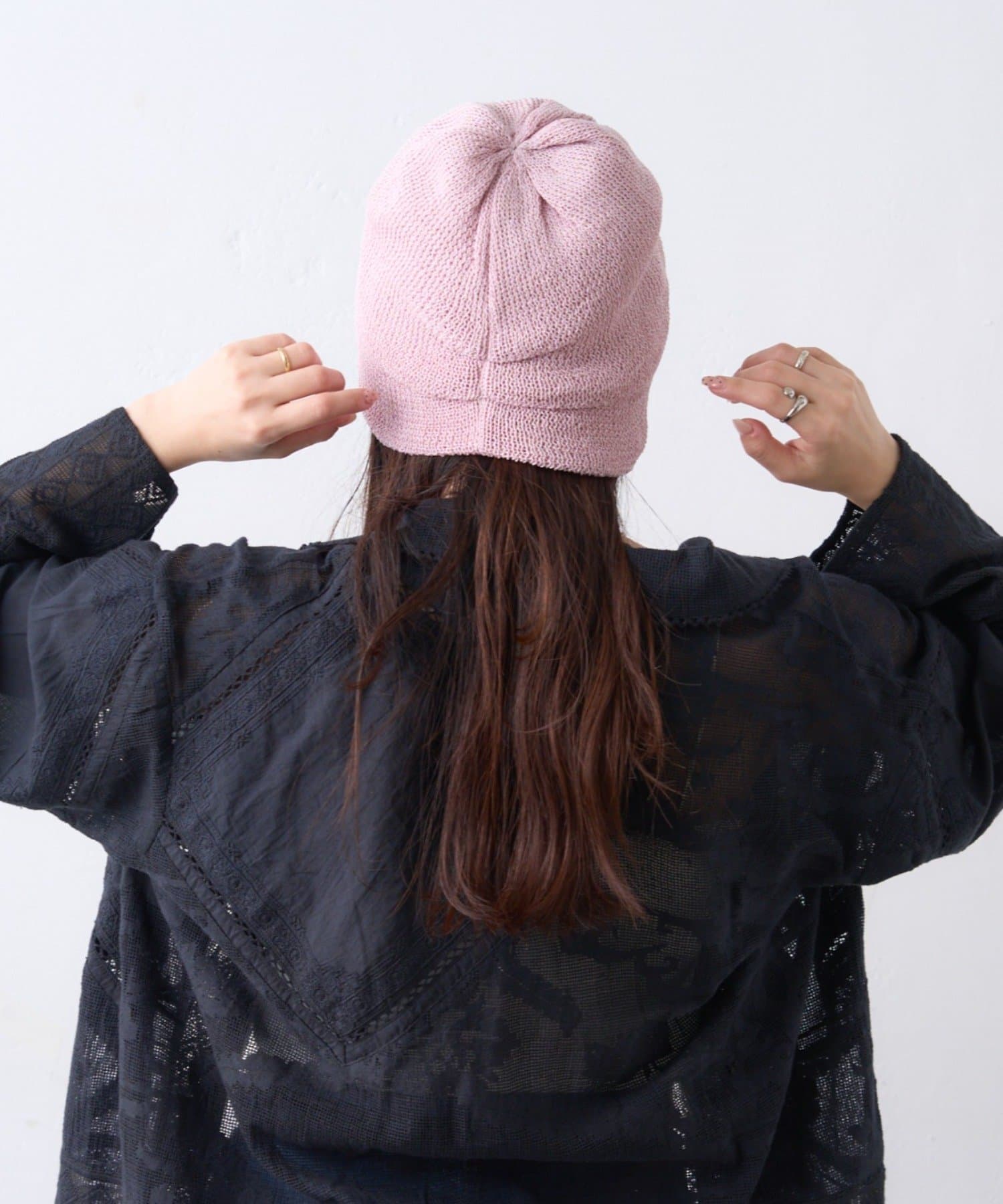 CIAOPANIC TYPY(チャオパニックティピー) 【プチプラ】ギャザーデザインビーニー