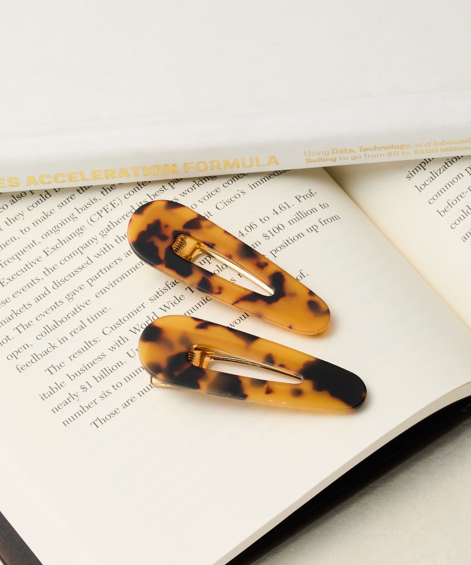 COLONY 2139(コロニー トゥーワンスリーナイン) 2セットアクリルヘアクリップ