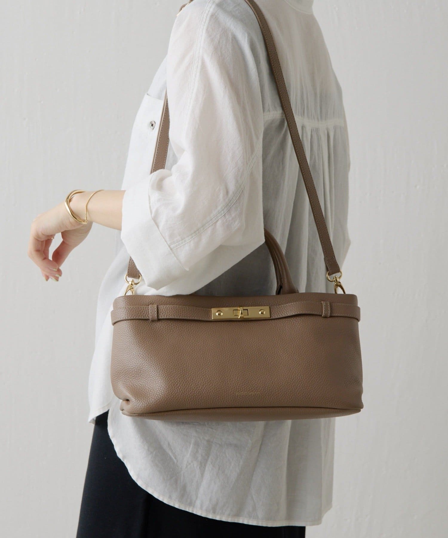 COLLAGE GALLARDAGALANTE(コラージュ ガリャルダガランテ) 【PAPILLONNER/パピヨネ】レザー2WAYバッグ