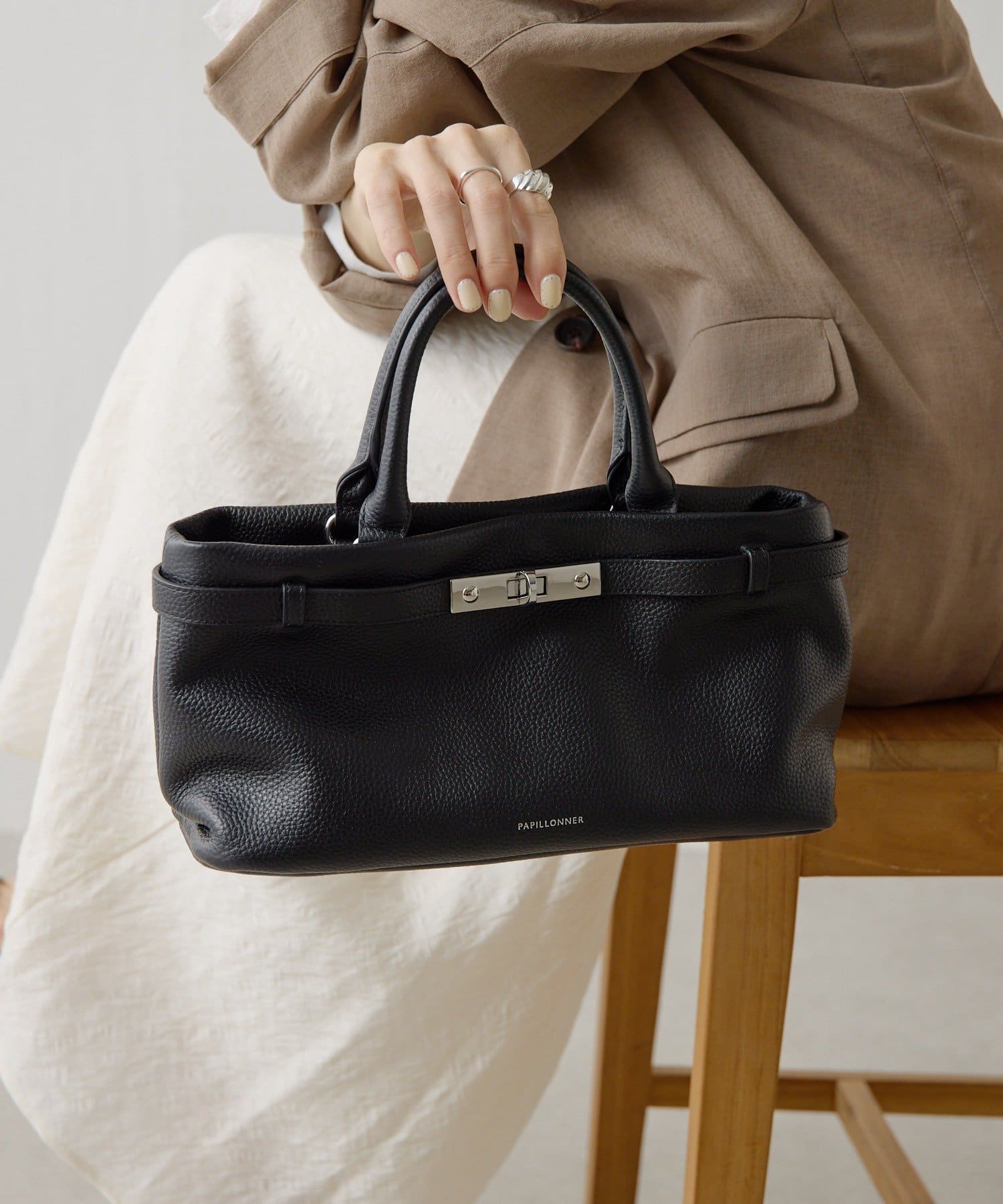 COLLAGE GALLARDAGALANTE(コラージュ ガリャルダガランテ) 【PAPILLONNER/パピヨネ】レザー2WAYバッグ