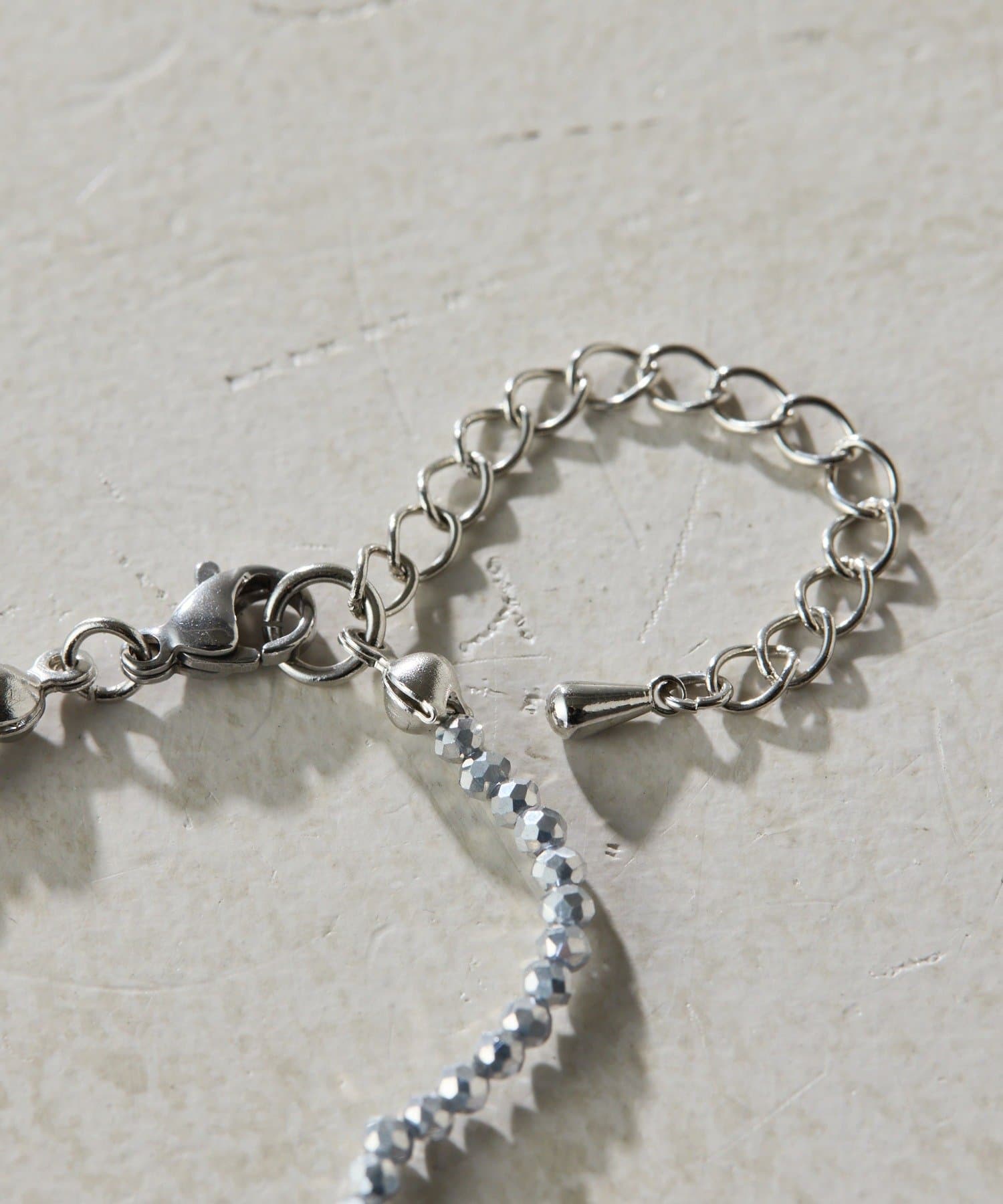 COLLAGE GALLARDAGALANTE(コラージュ ガリャルダガランテ) 【PAPILLONNER/パピヨネ】シャイニービーズネックレス