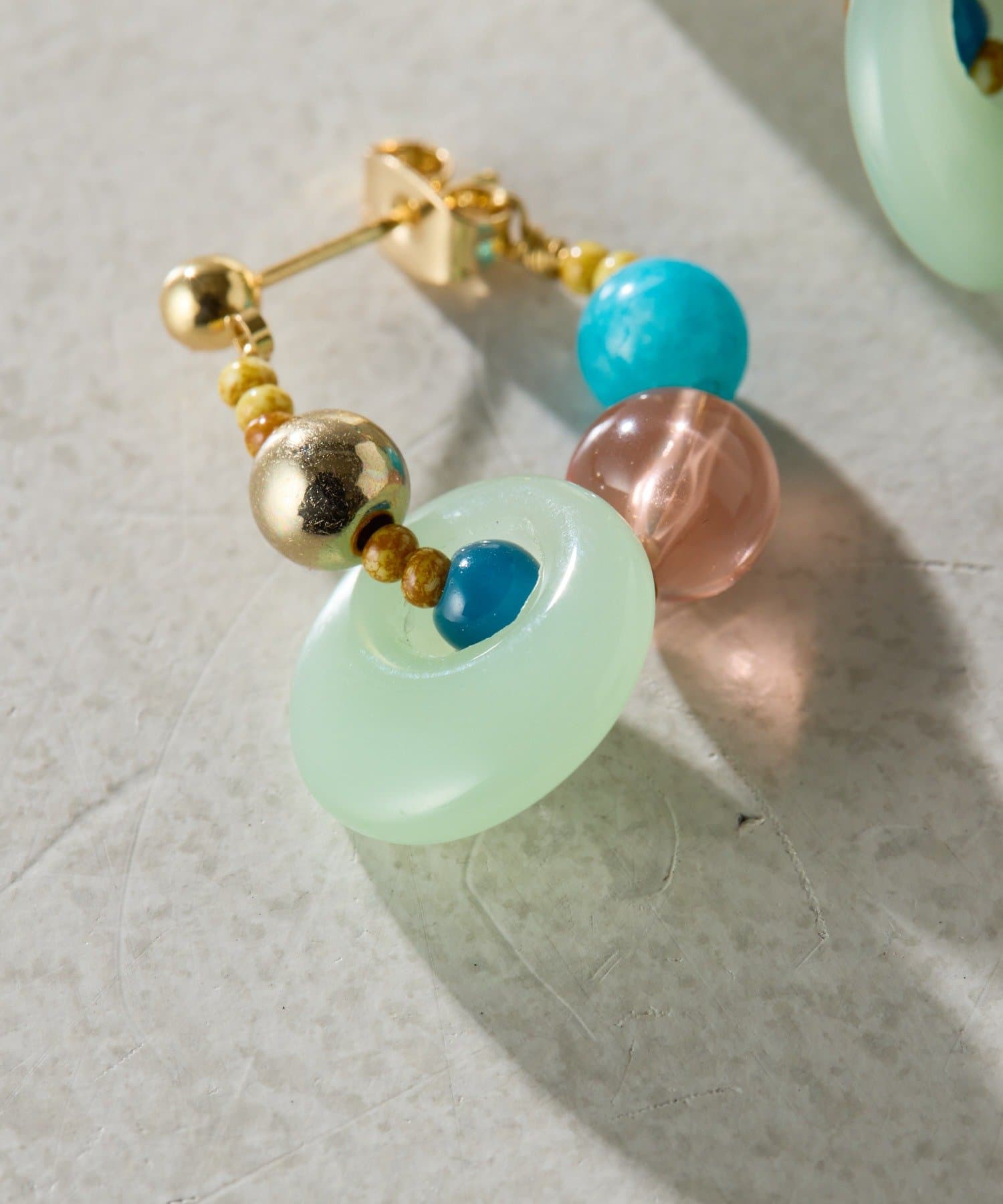 COLLAGE GALLARDAGALANTE(コラージュ ガリャルダガランテ) 【PAPILLONNER/パピヨネ】ミックスビーズピアス