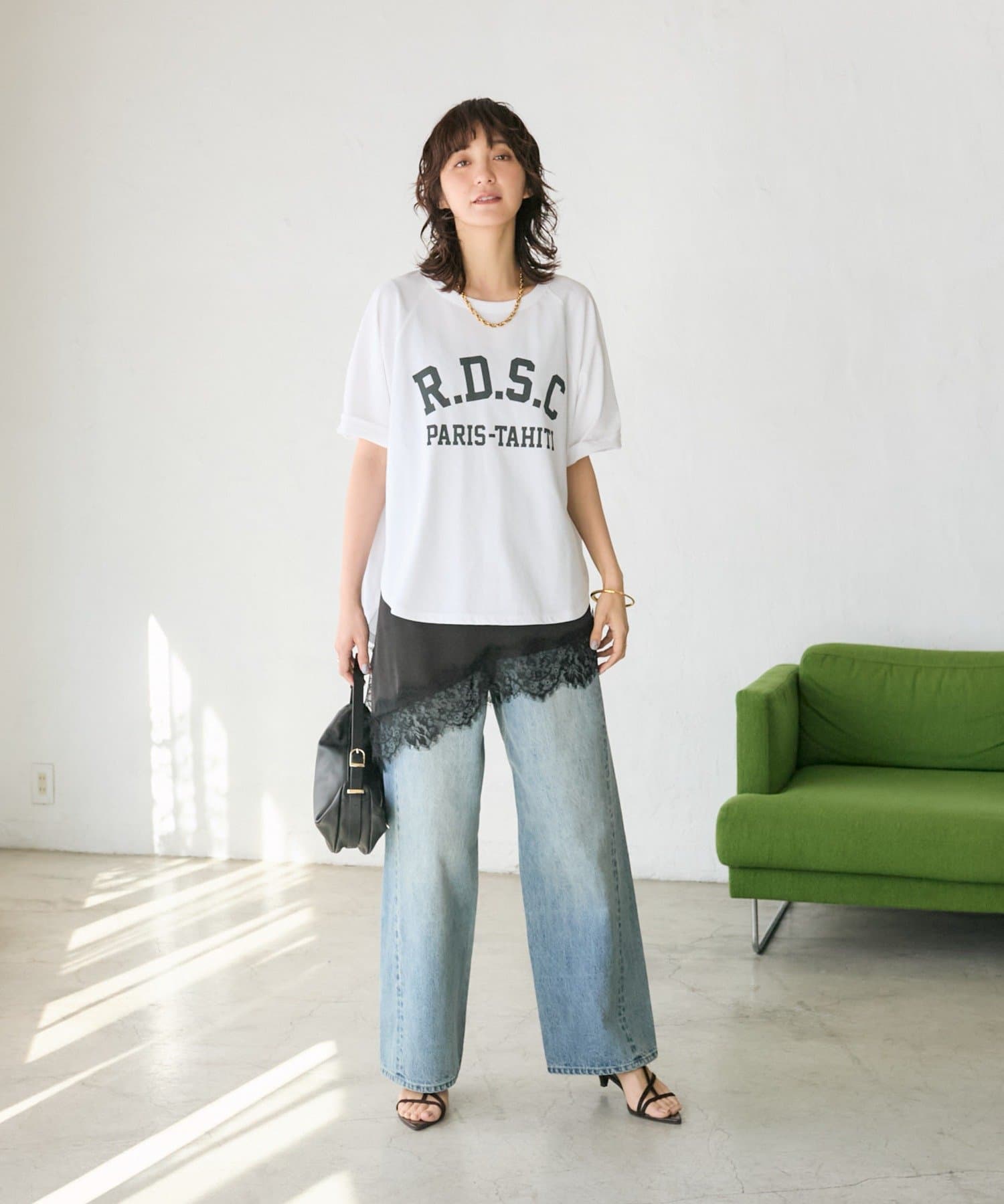 RIVE DROITE(リヴドロワ) 予約【鮮度抜群】バイアスヘムレースキャミソール/3月下旬お届け予定