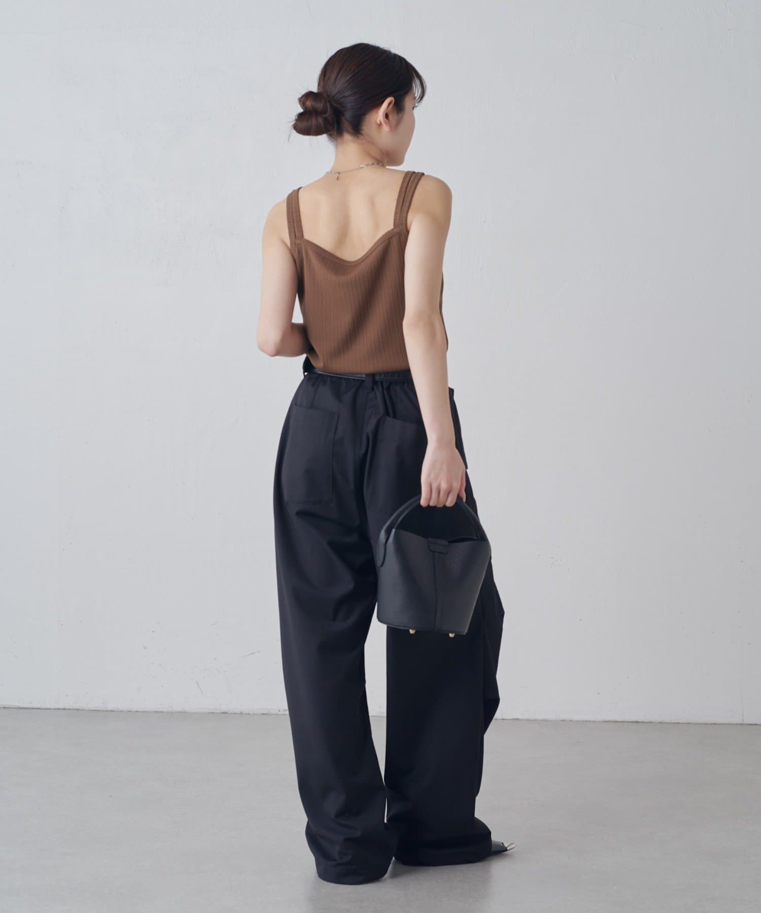 Lui's(ルイス) レイヤード風カップ付きタンクトップ