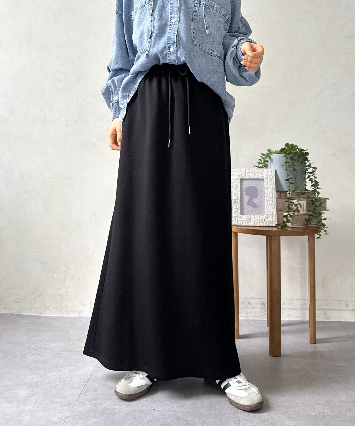 LOCUST(ローカスト) 【楽ちん・美脚】ポンチイージースカート