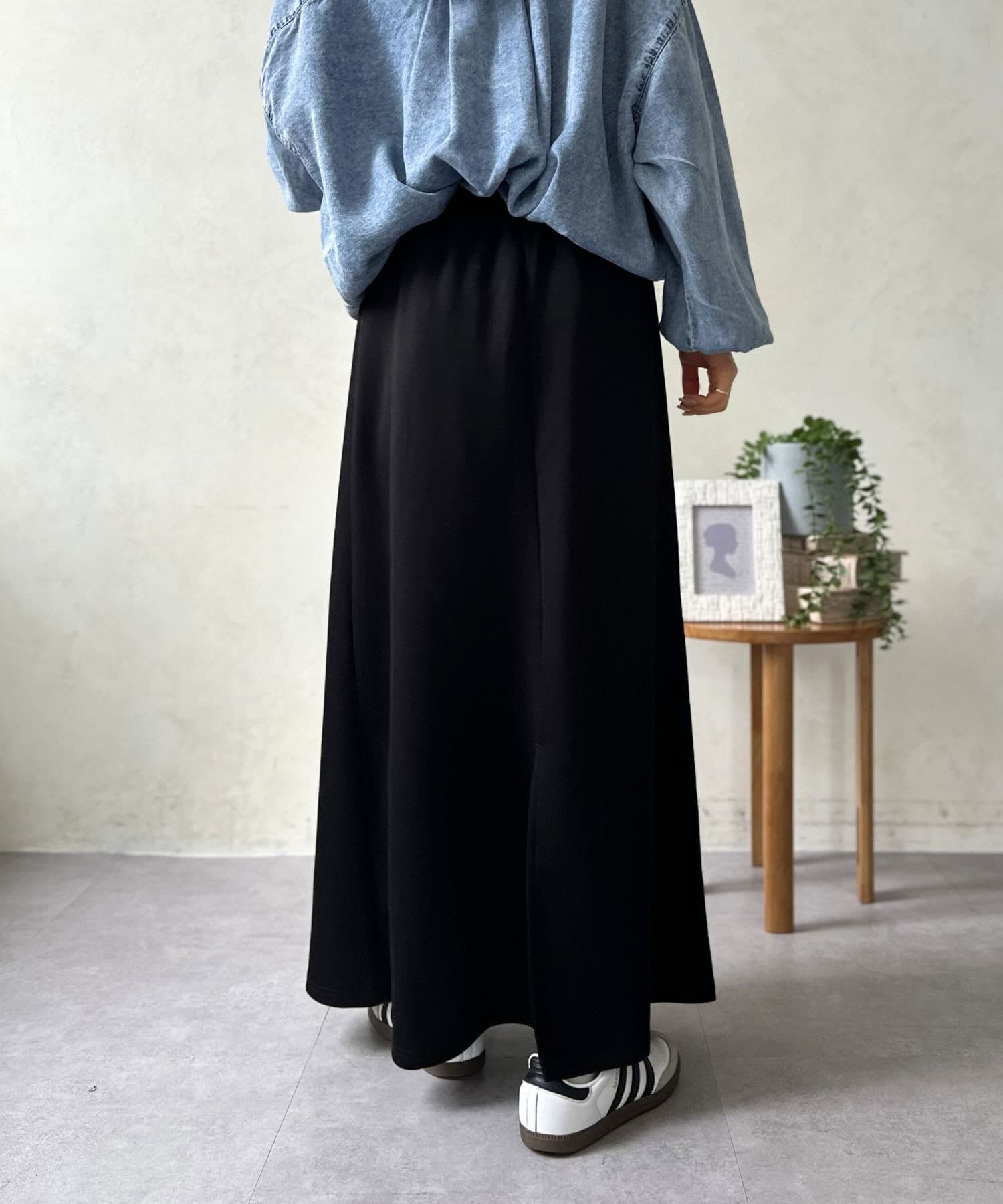 LOCUST(ローカスト) 【楽ちん・美脚】ポンチイージースカート