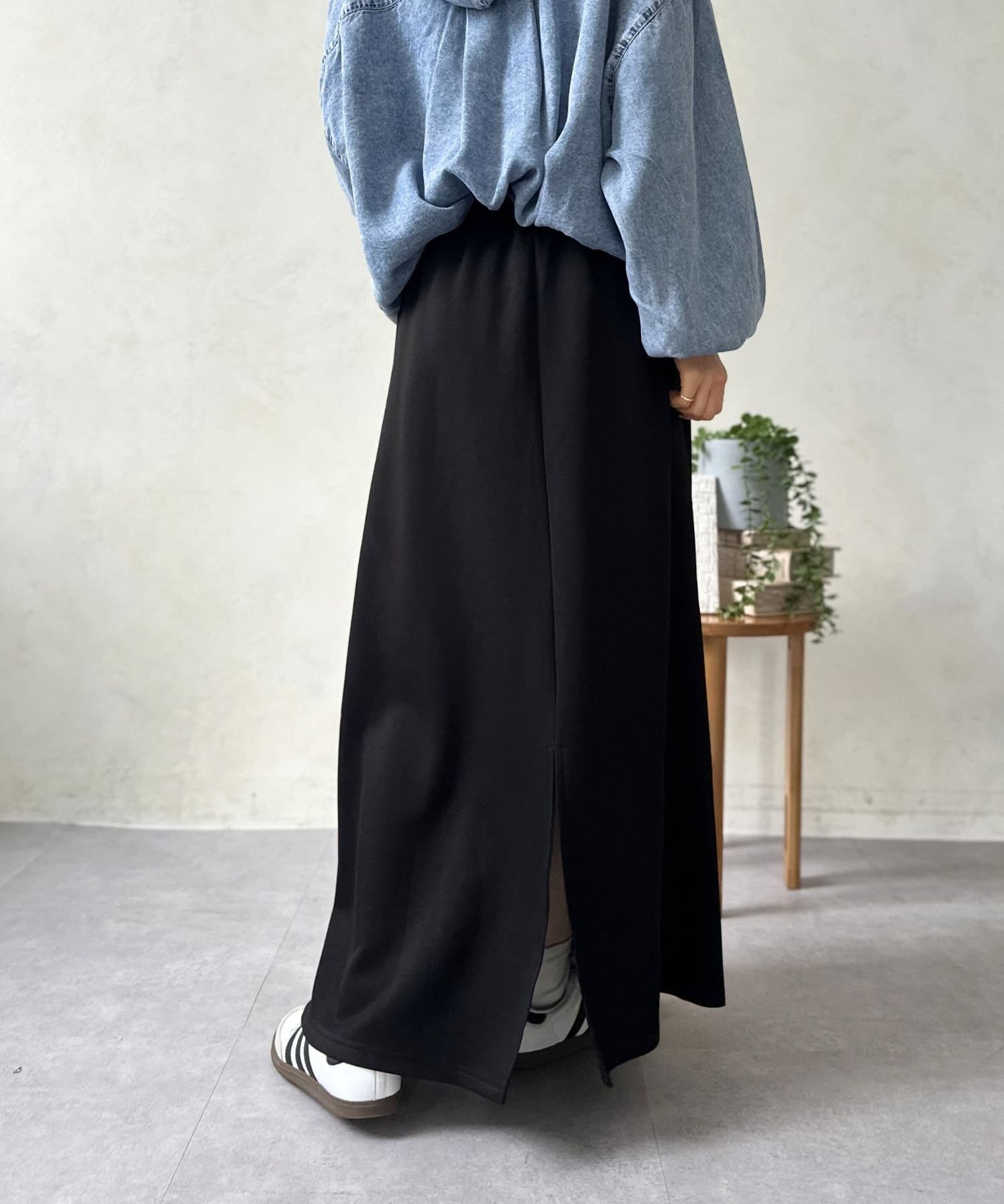 LOCUST(ローカスト) 【楽ちん・美脚】ポンチイージースカート