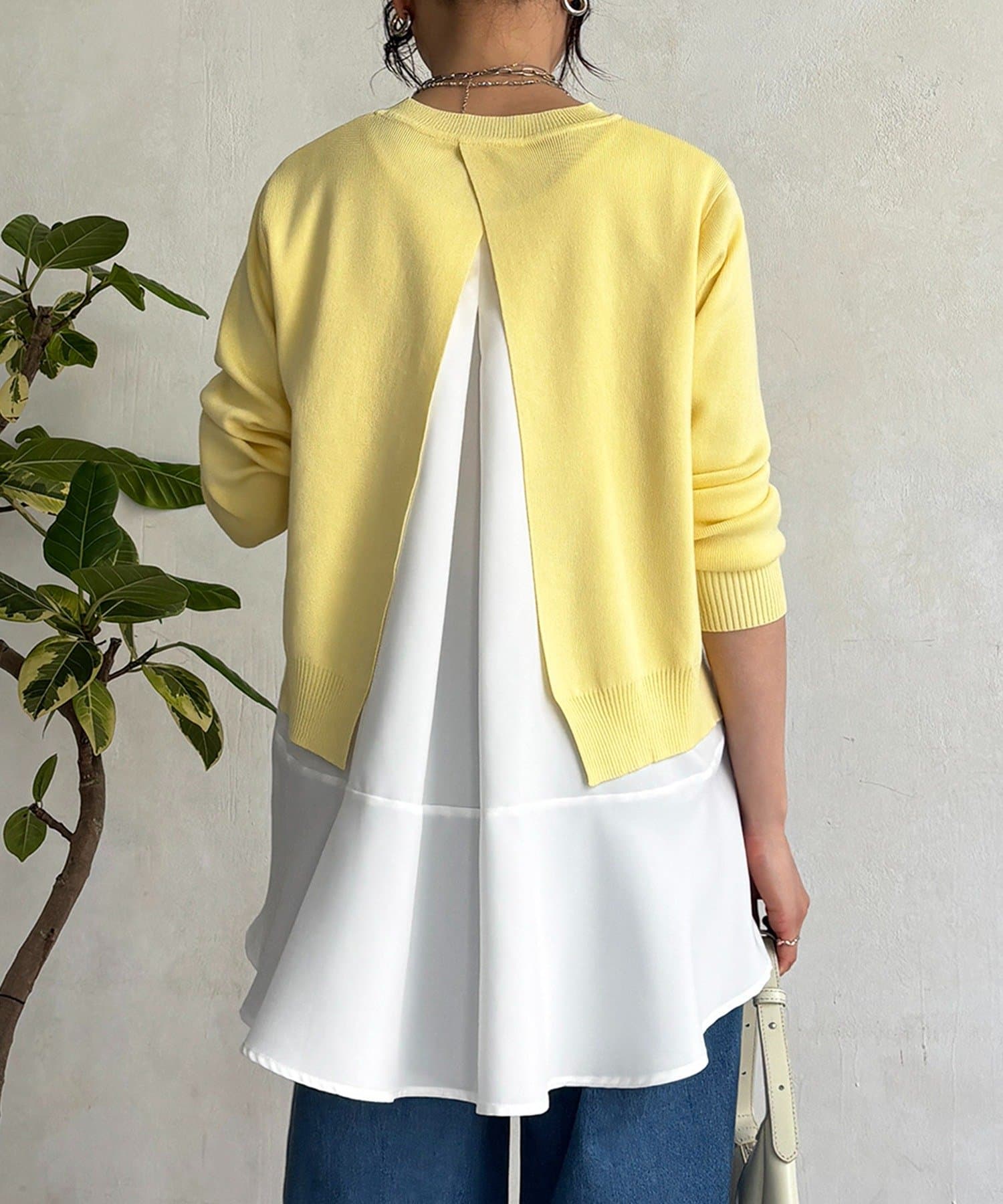 un dix cors(アンディコール) ニットセットレイヤードプルオーバー