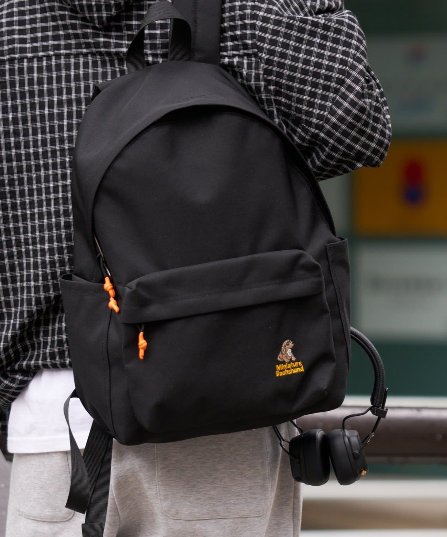 CIAOPANIC TYPY(チャオパニックティピー) 【ユニセックス】犬刺繍ロゴバックパック　