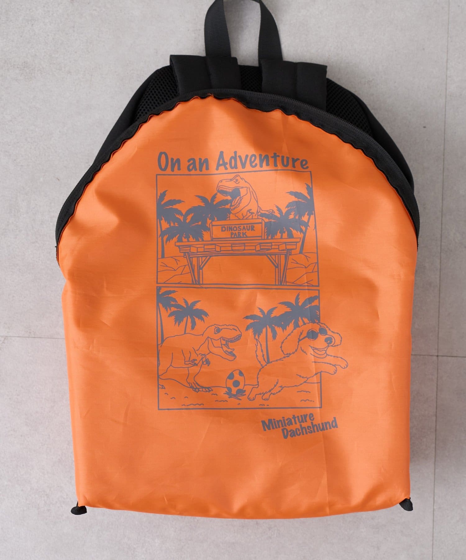 CIAOPANIC TYPY(チャオパニックティピー) 【ユニセックス】犬刺繍ロゴバックパック　