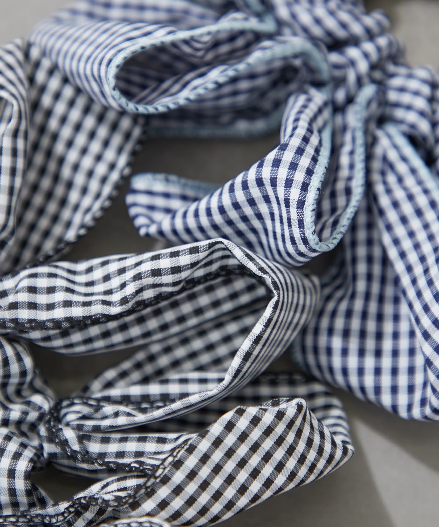 BIRTHDAY BAR(バースデイバー) ギンガムチェックシュシュ