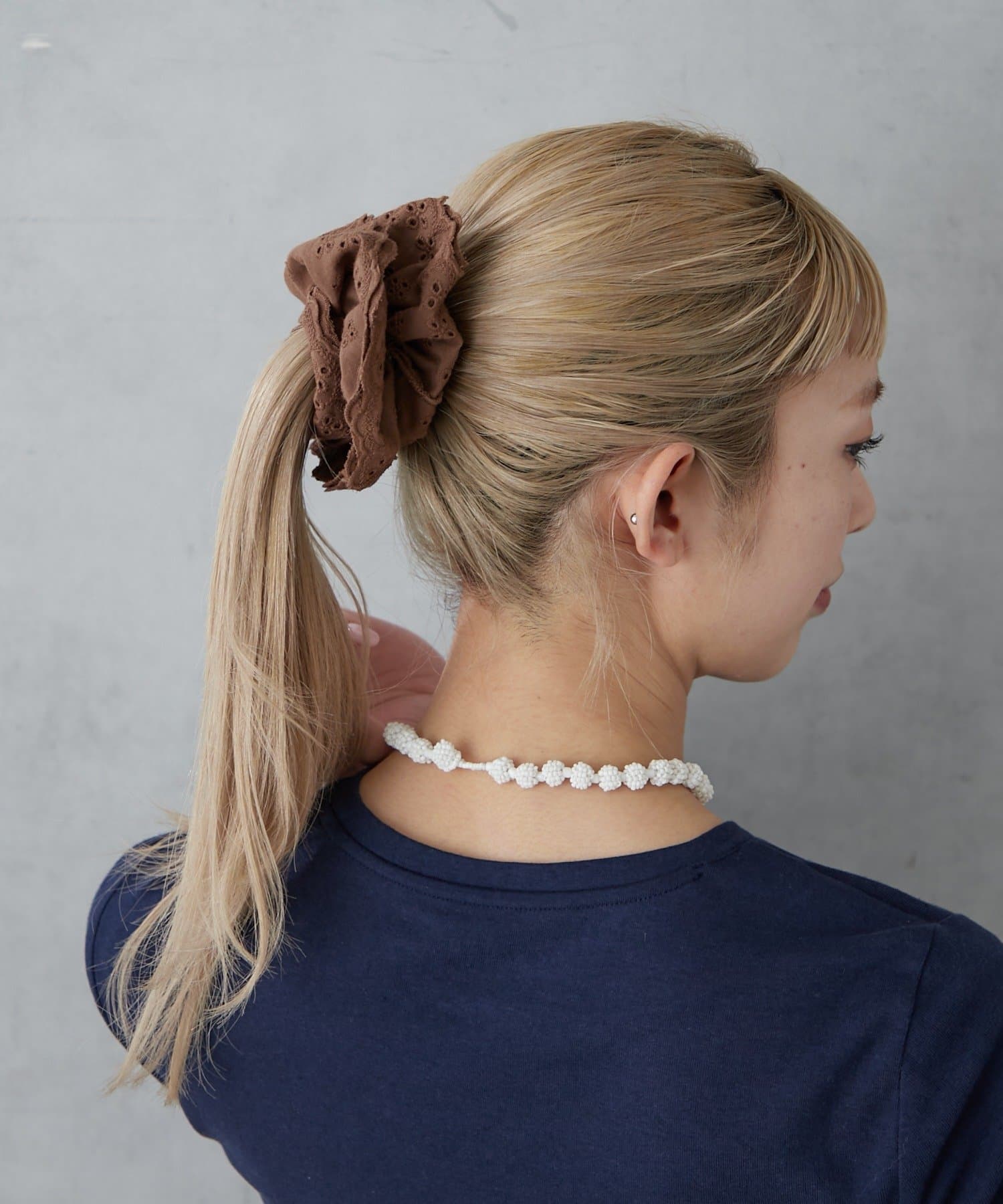 BIRTHDAY BAR(バースデイバー) コットンレースシュシュ