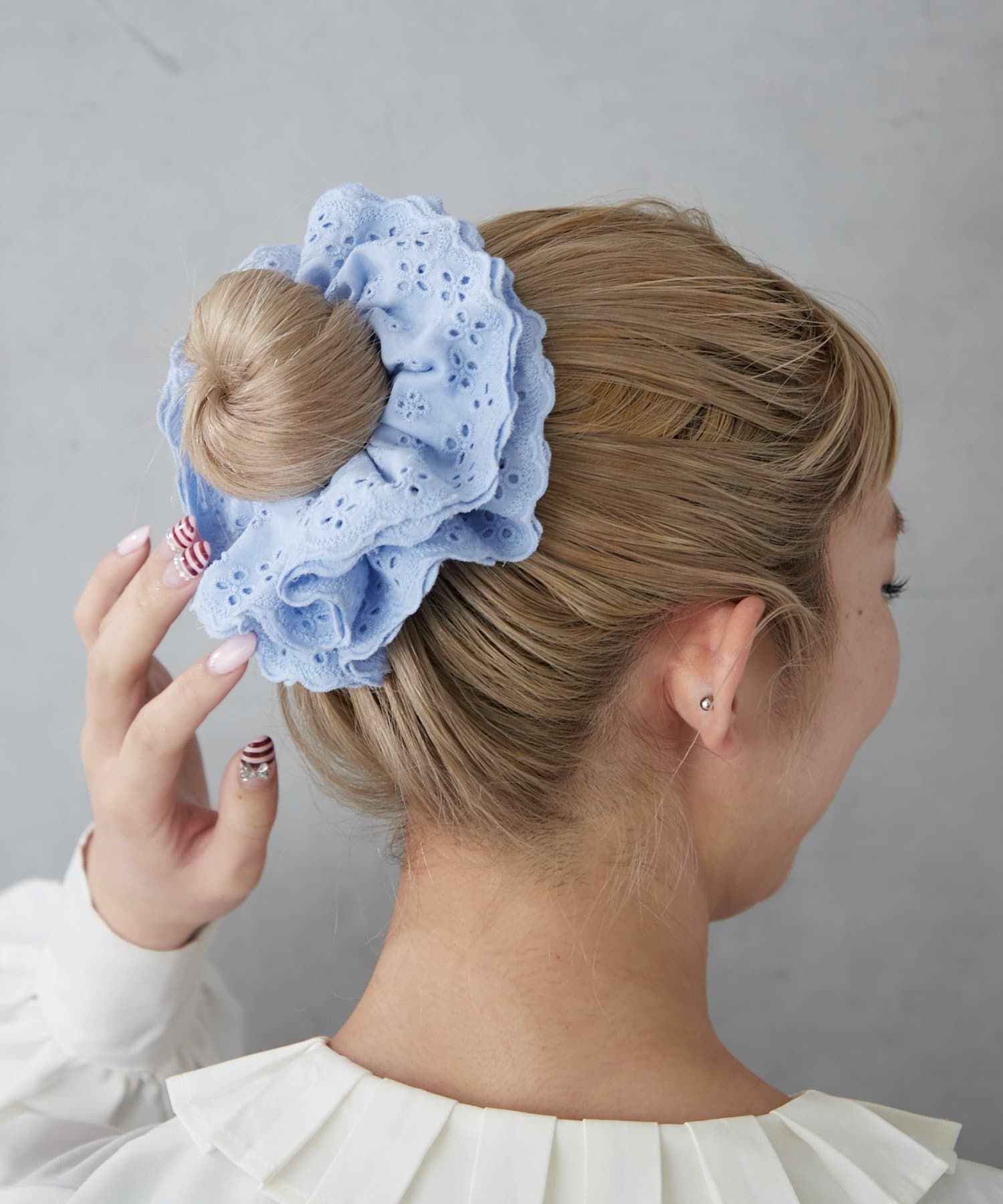 BIRTHDAY BAR(バースデイバー) コットンレースシュシュ