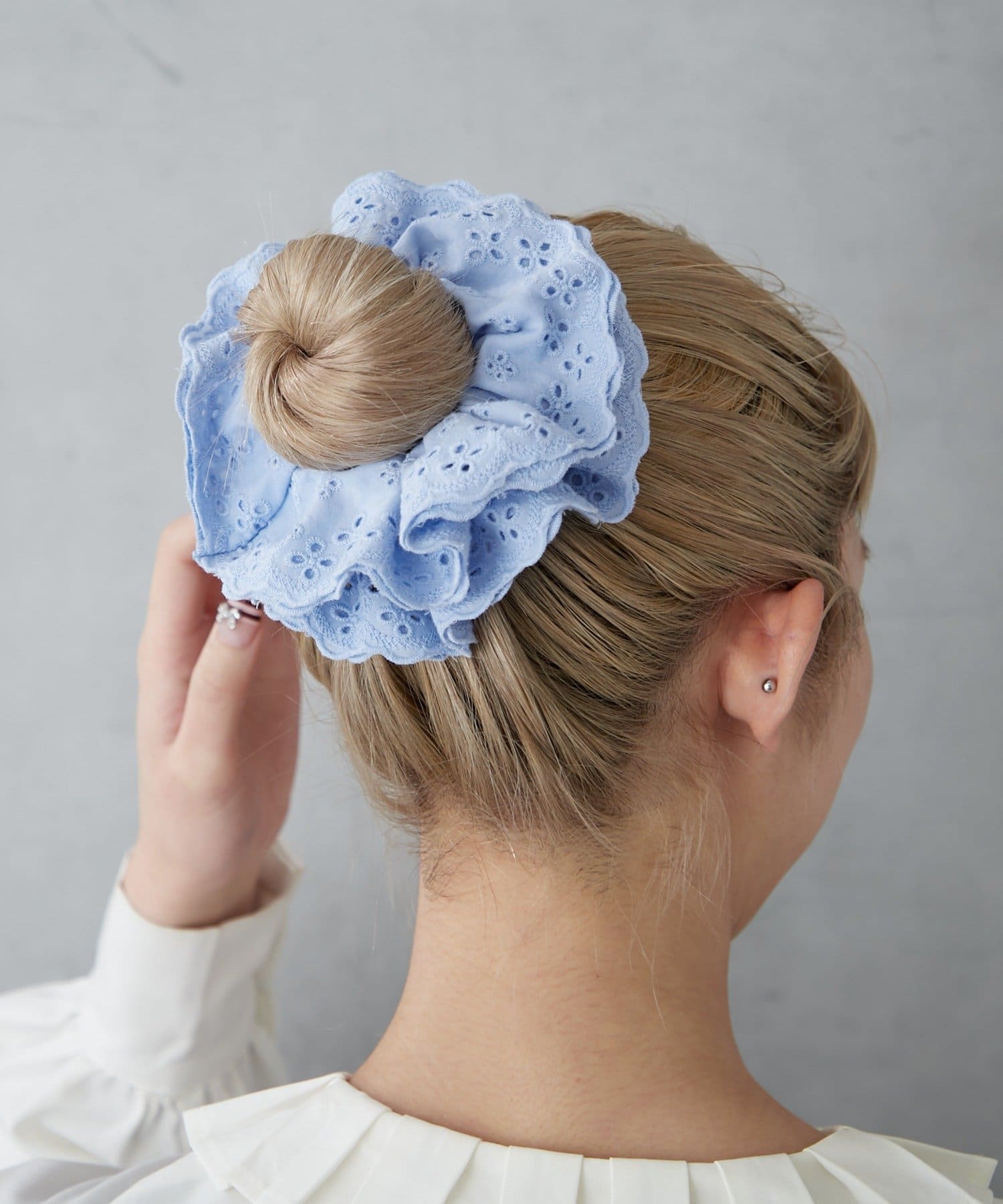 BIRTHDAY BAR(バースデイバー) コットンレースシュシュ