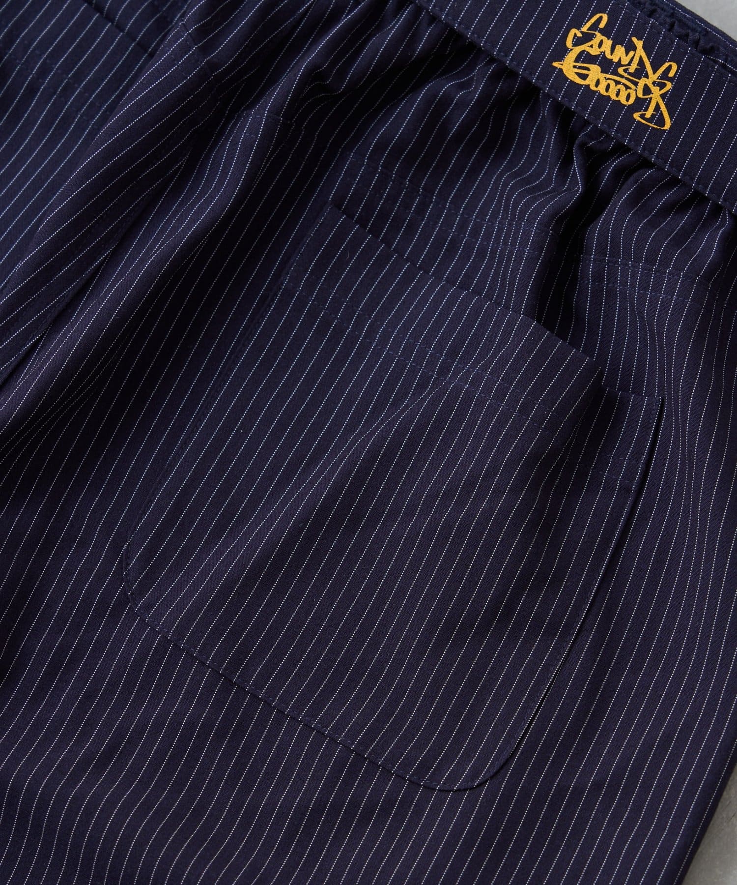 CIAOPANIC TYPY(チャオパニックティピー) 【SOUNDS GOOOOD】ストライプクロップドワイドパンツ（ベルト付き）