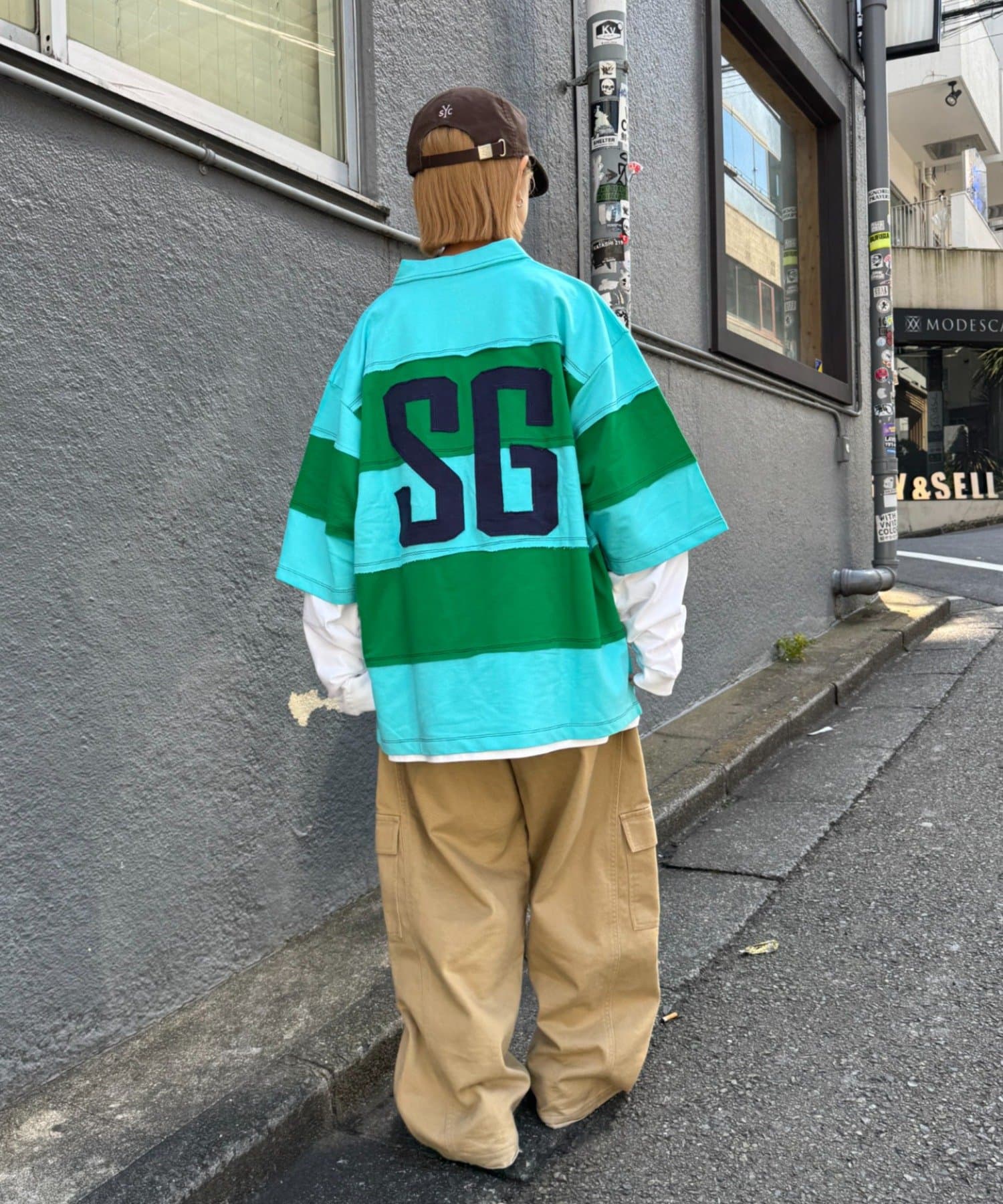 CIAOPANIC TYPY(チャオパニックティピー) 【SOUNDS GOOOOD】ラグランミニ裏毛ラガーシャツ