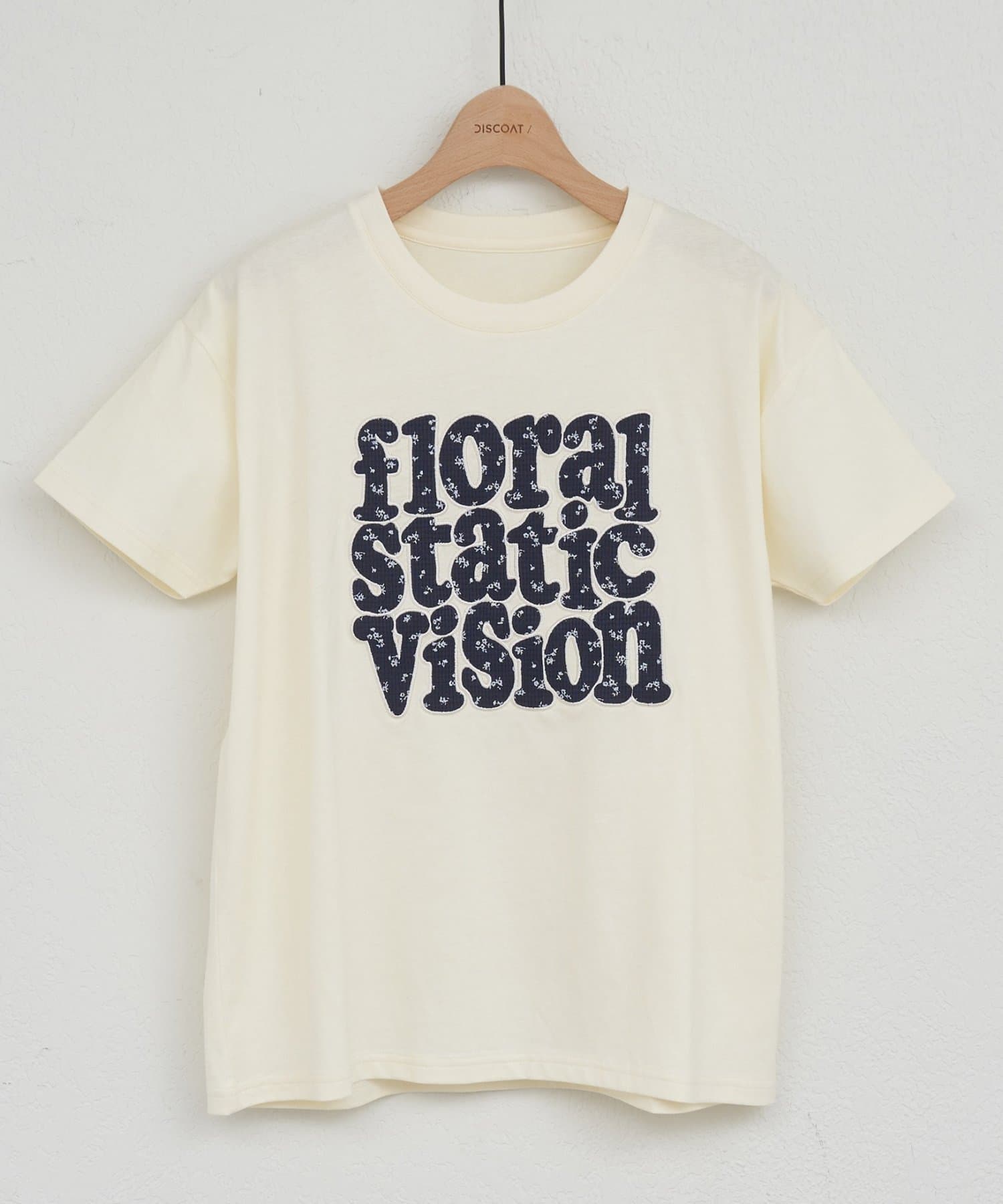 DISCOAT(ディスコート) 【umm.】別地ロゴ半袖T