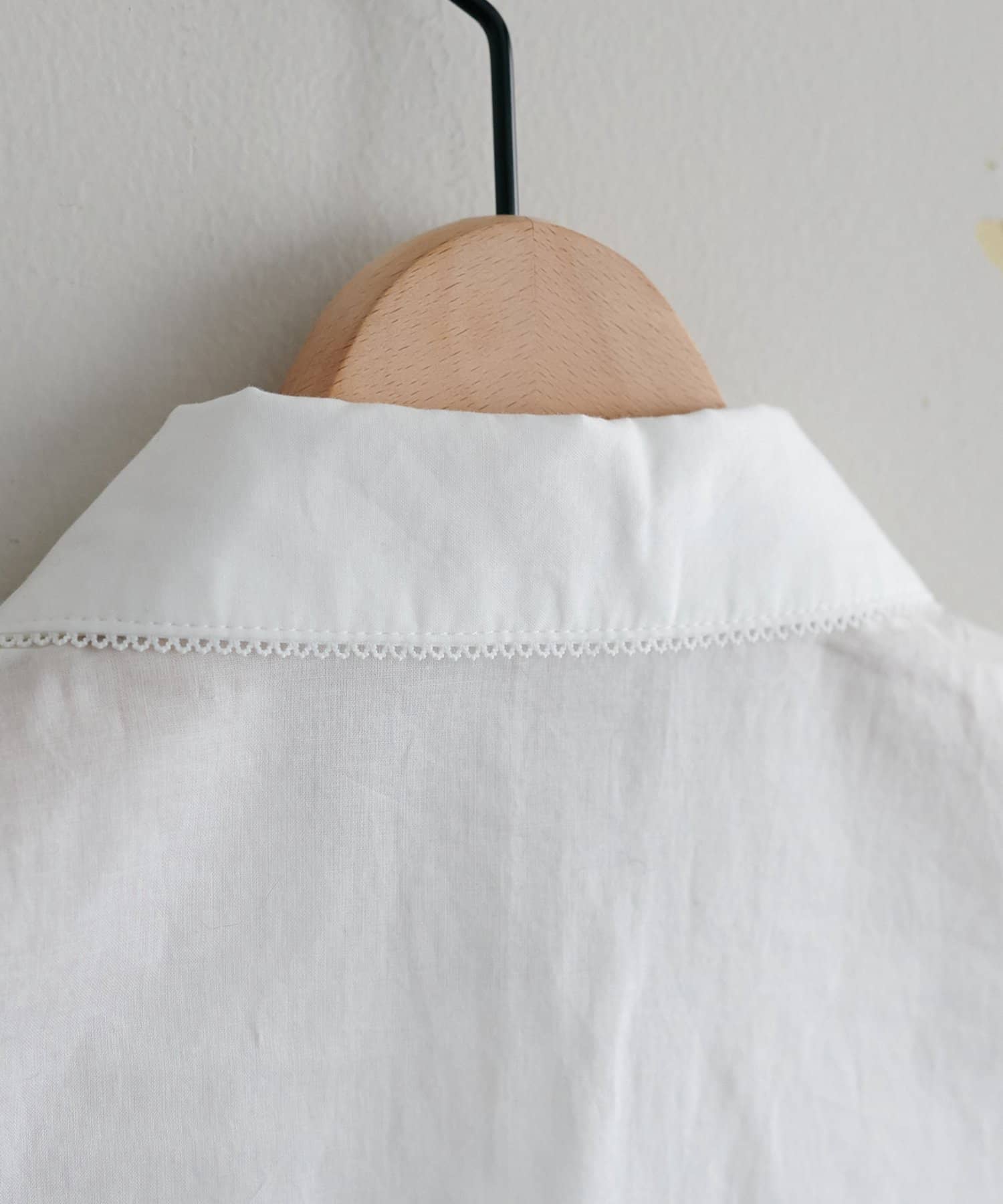 DISCOAT(ディスコート) 【umm.】ピコレース半袖ブラウス