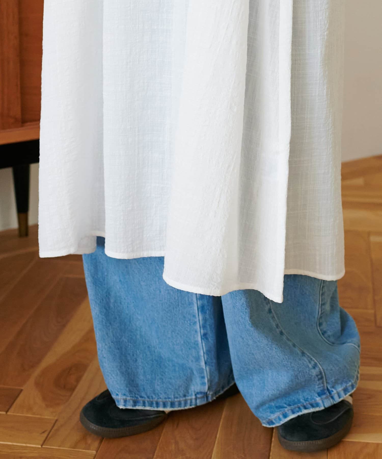 DISCOAT(ディスコート) 【WEB限定】フリルキャミチュニック