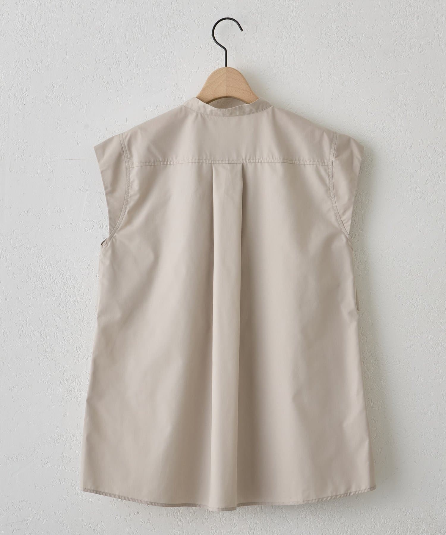 DISCOAT(ディスコート) 【WEB限定】ヨークフリルノースリブラウス