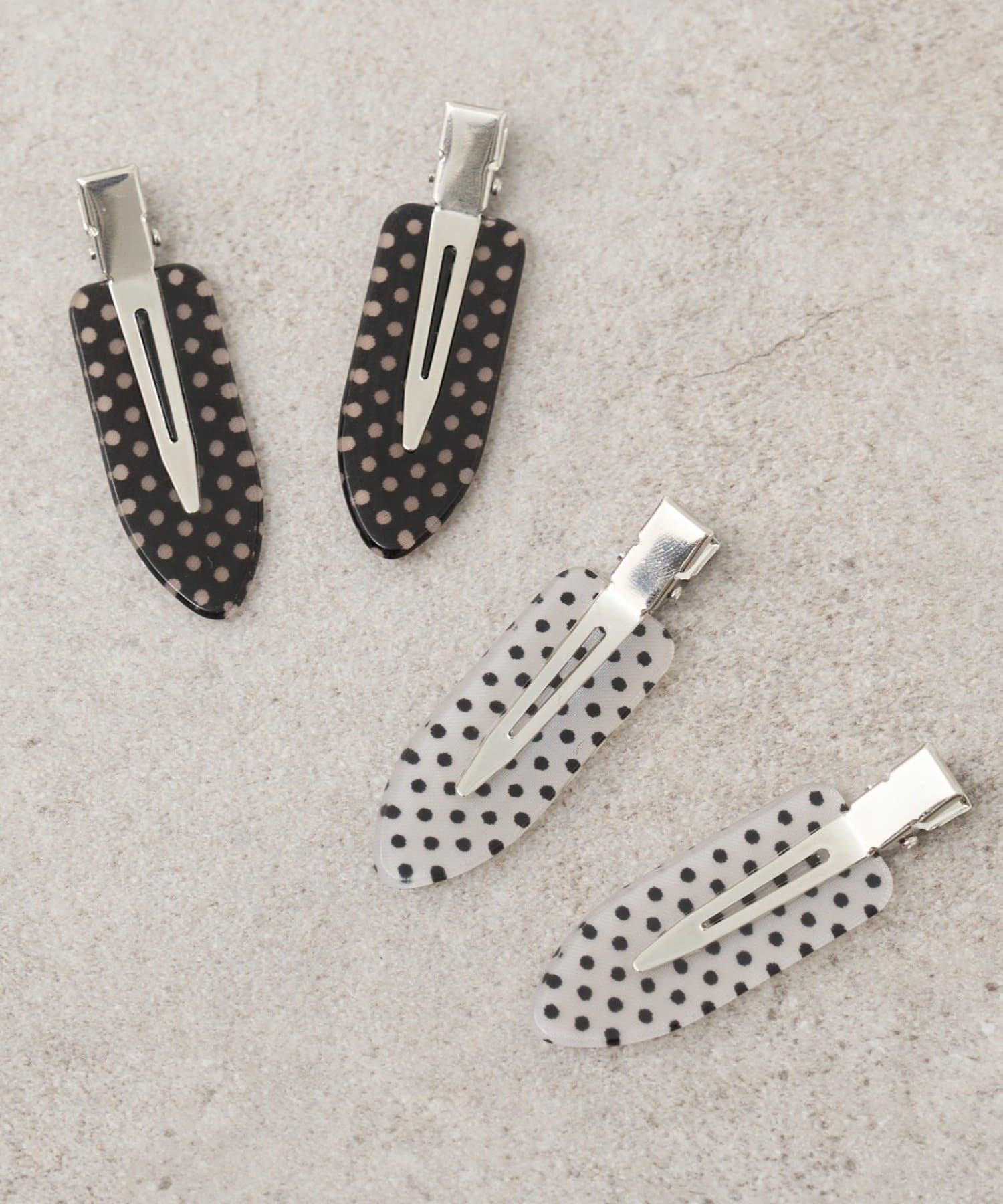 mystic(ミスティック) クリアドットヘアピン