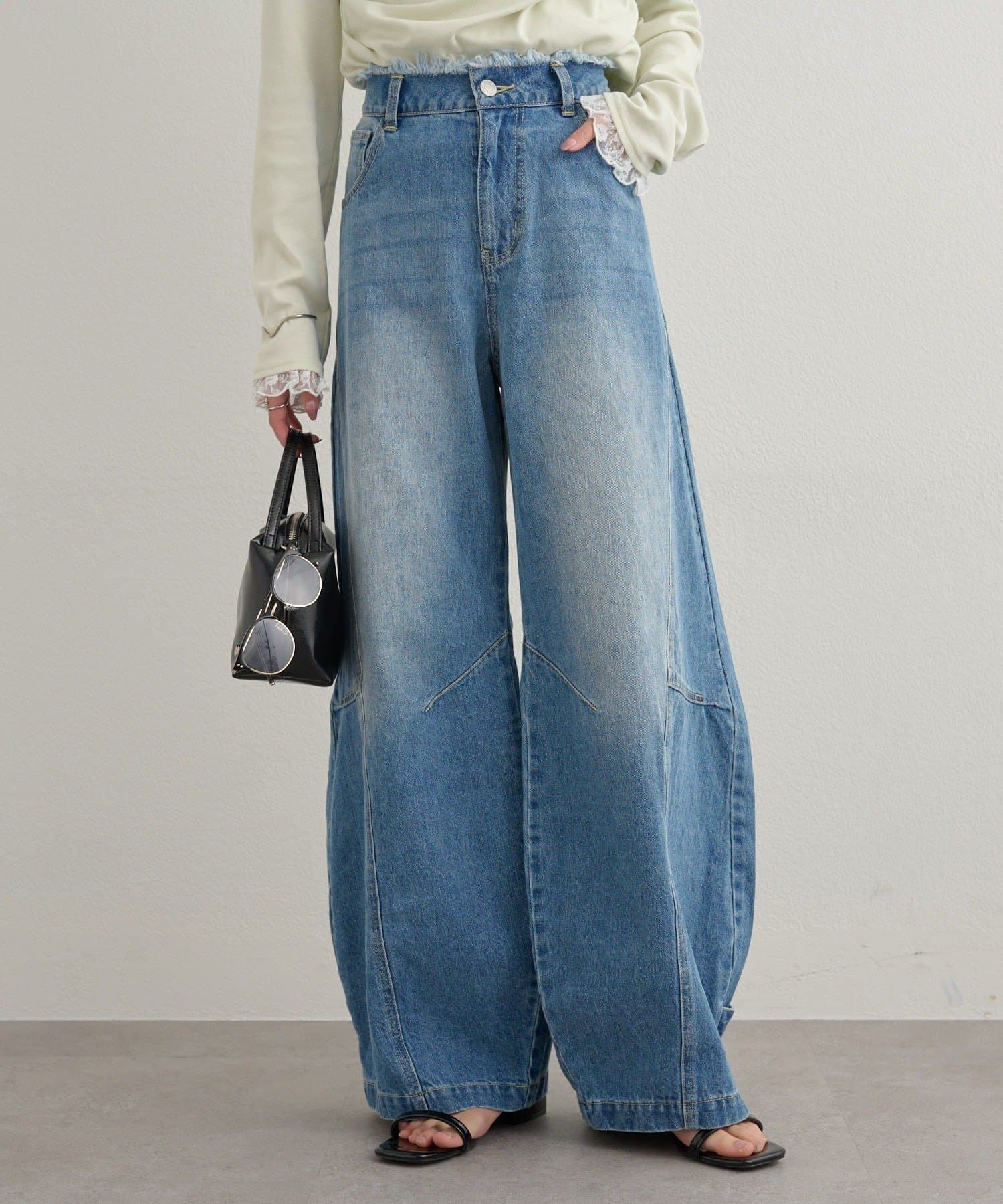 mystic(ミスティック) バレルBIGデニム