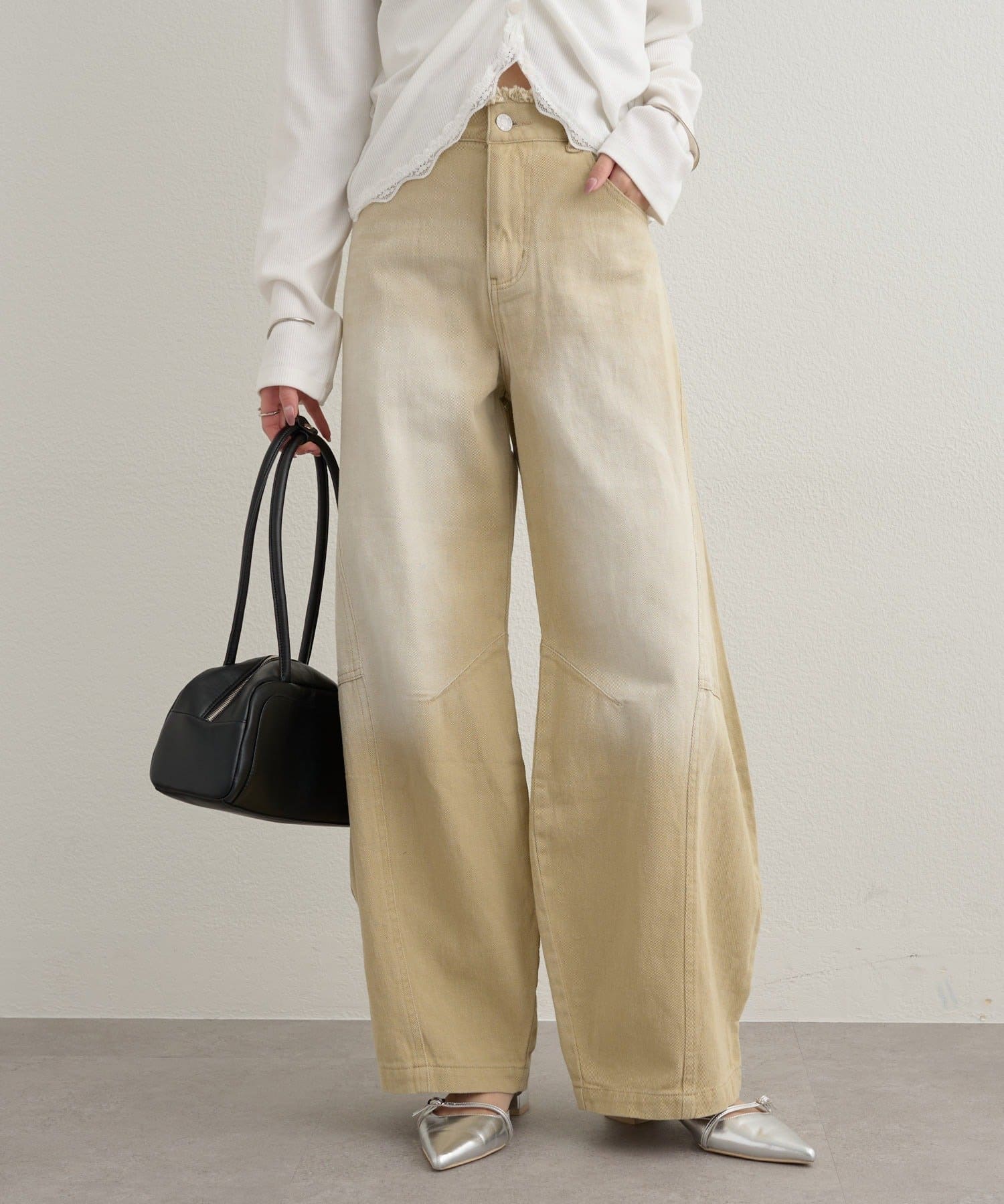 mystic(ミスティック) バレルBIGデニム