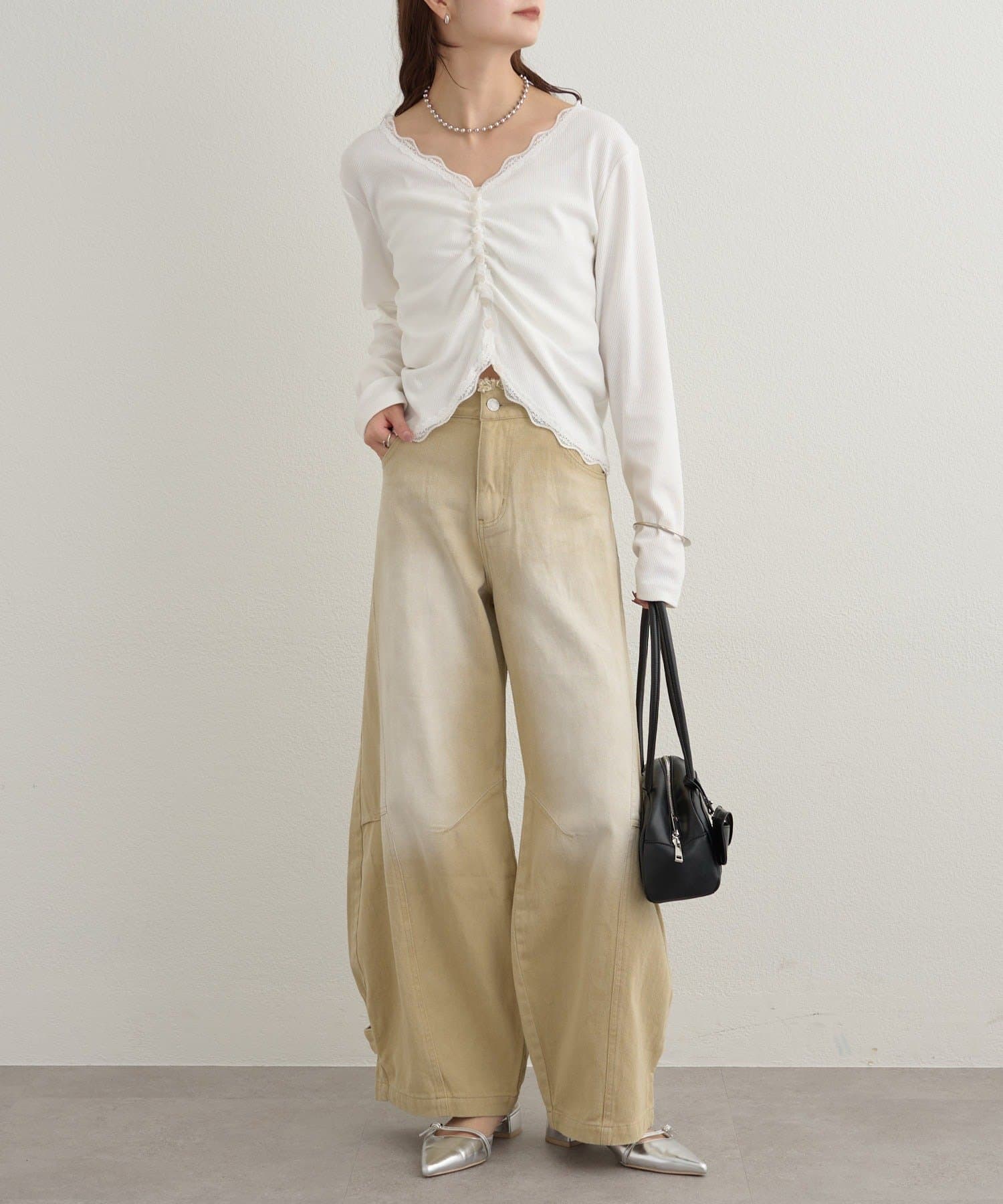 mystic(ミスティック) バレルBIGデニム