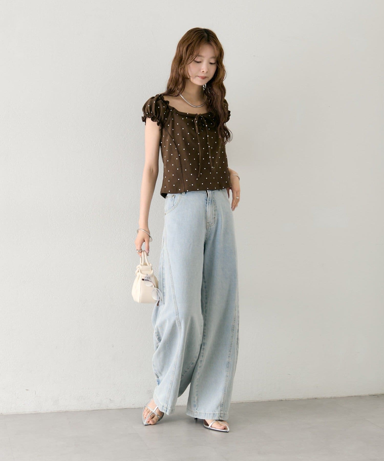 mystic(ミスティック) 【9/20(日)まで10%OFF対象カラーあり】【4サイズ展開/シルエットがポイント】バレルBIGデニム