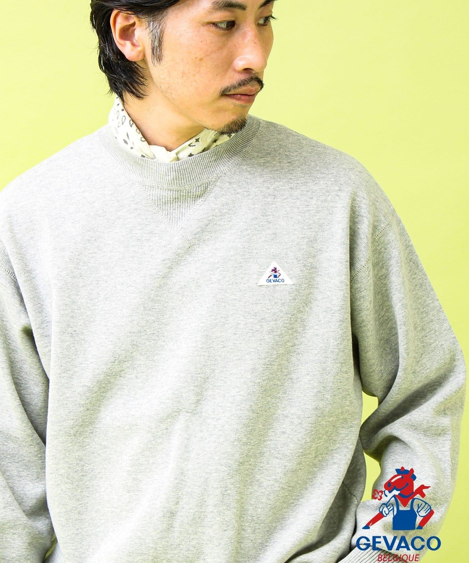 FREDY & GLOSTER(フレディ アンド グロスター) 【GEVACO/ゲバコ】スウェットニットプルオーバー