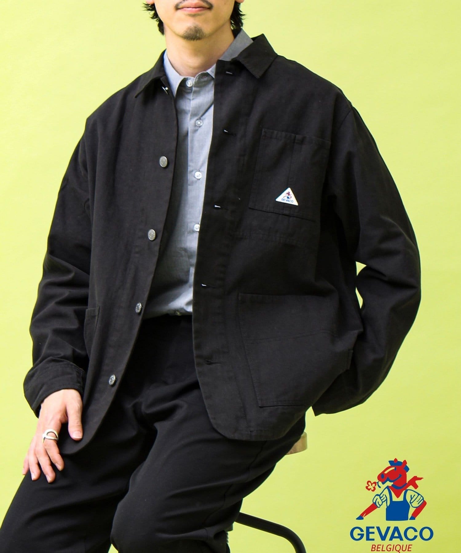 FREDY & GLOSTER(フレディ アンド グロスター) 【GEVACO/ゲバコ】12ozデニム/キャンバス カバーオール