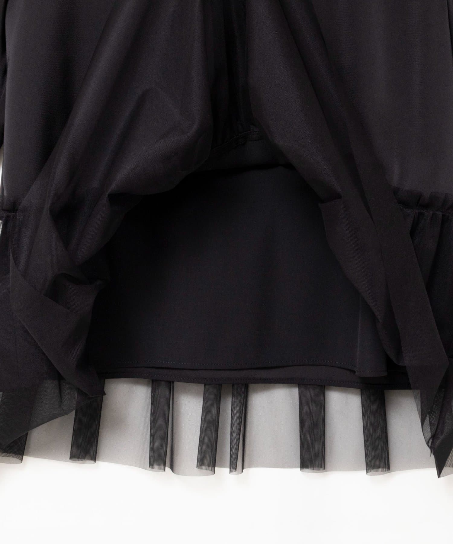 NOLLEY'S(ノーリーズ) オトナサテンペプラムブラウス