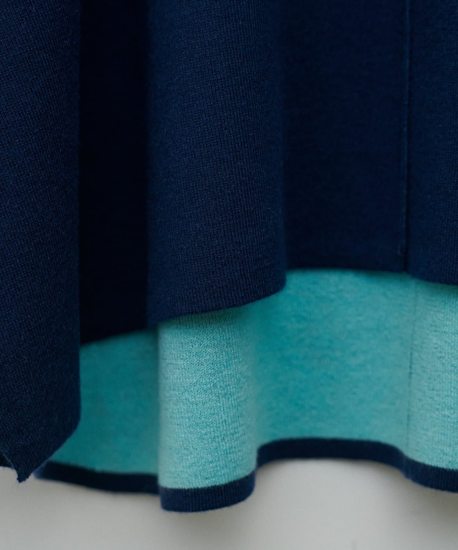 LARUTA(ラルータ) Wフェイス接結リバーシブルニットプルオーバー