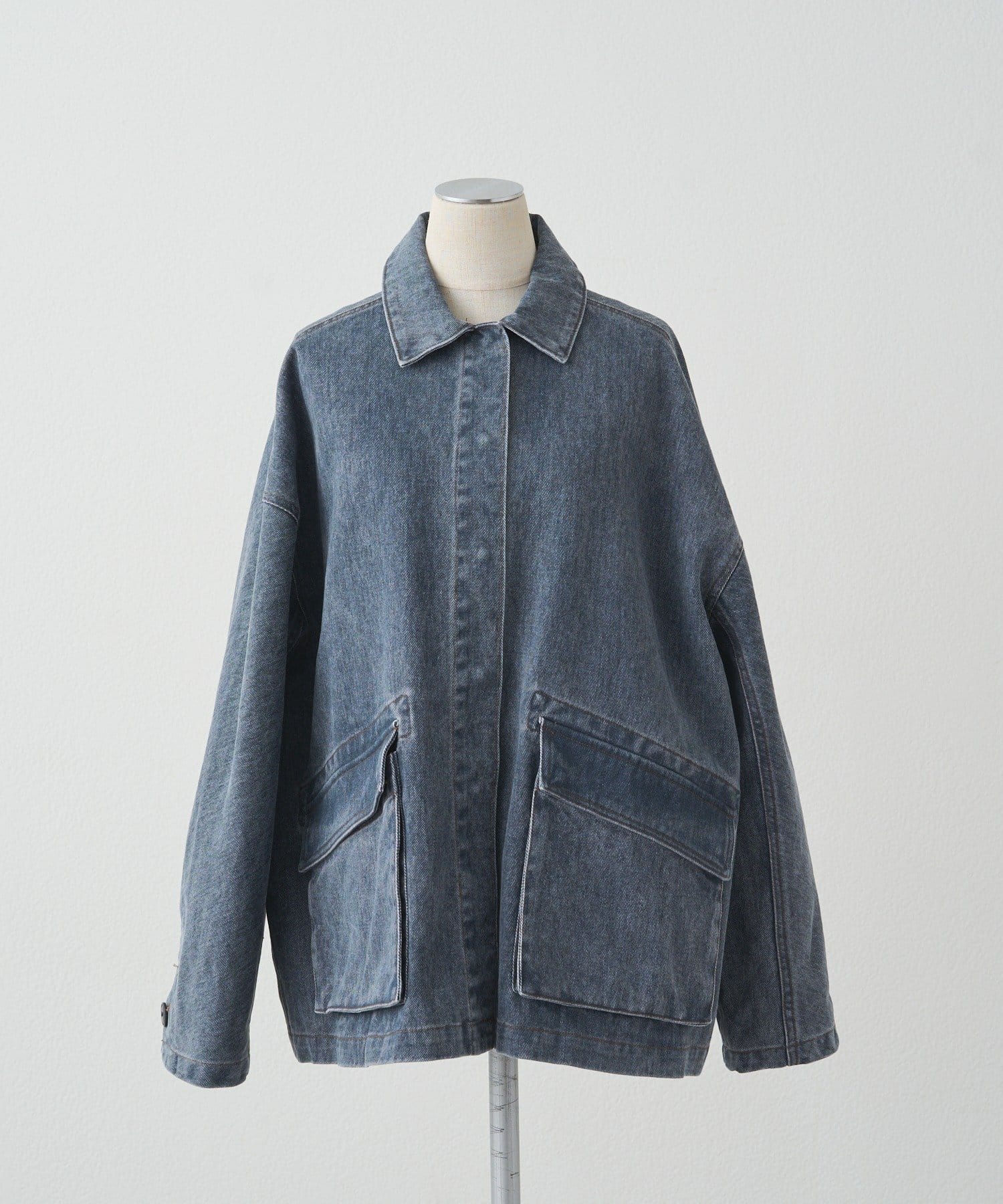 PUAL CE CIN(ピュアルセシン) カツラギカバーオールジャケット