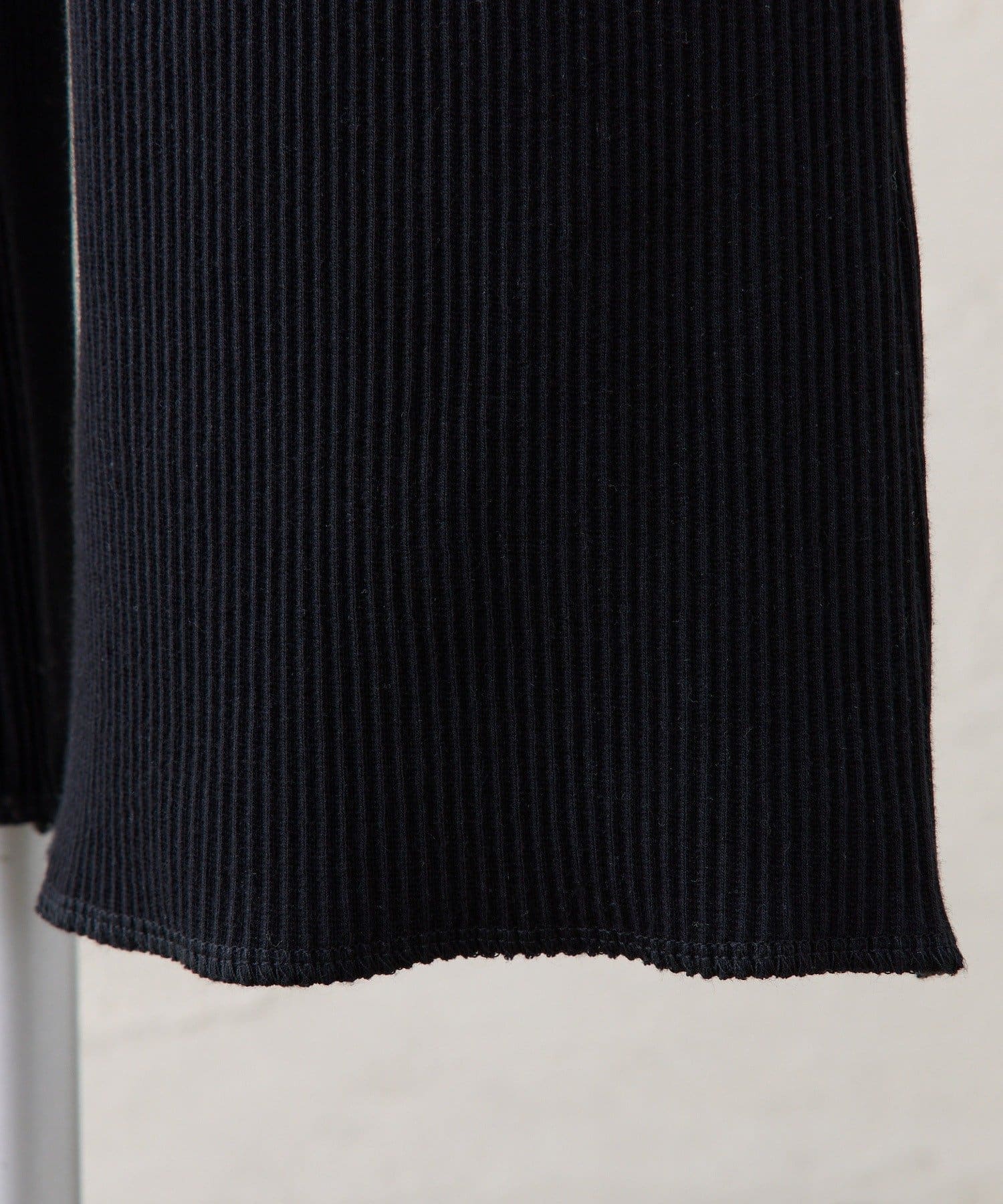 PUAL CE CIN(ピュアルセシン) 【＠noricorico102企画】《-3キロ見え》微フレアリブパンツ